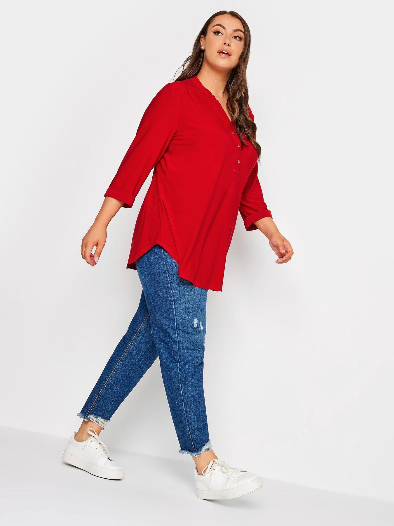 yours-half-placket-jersey-shirt-redback