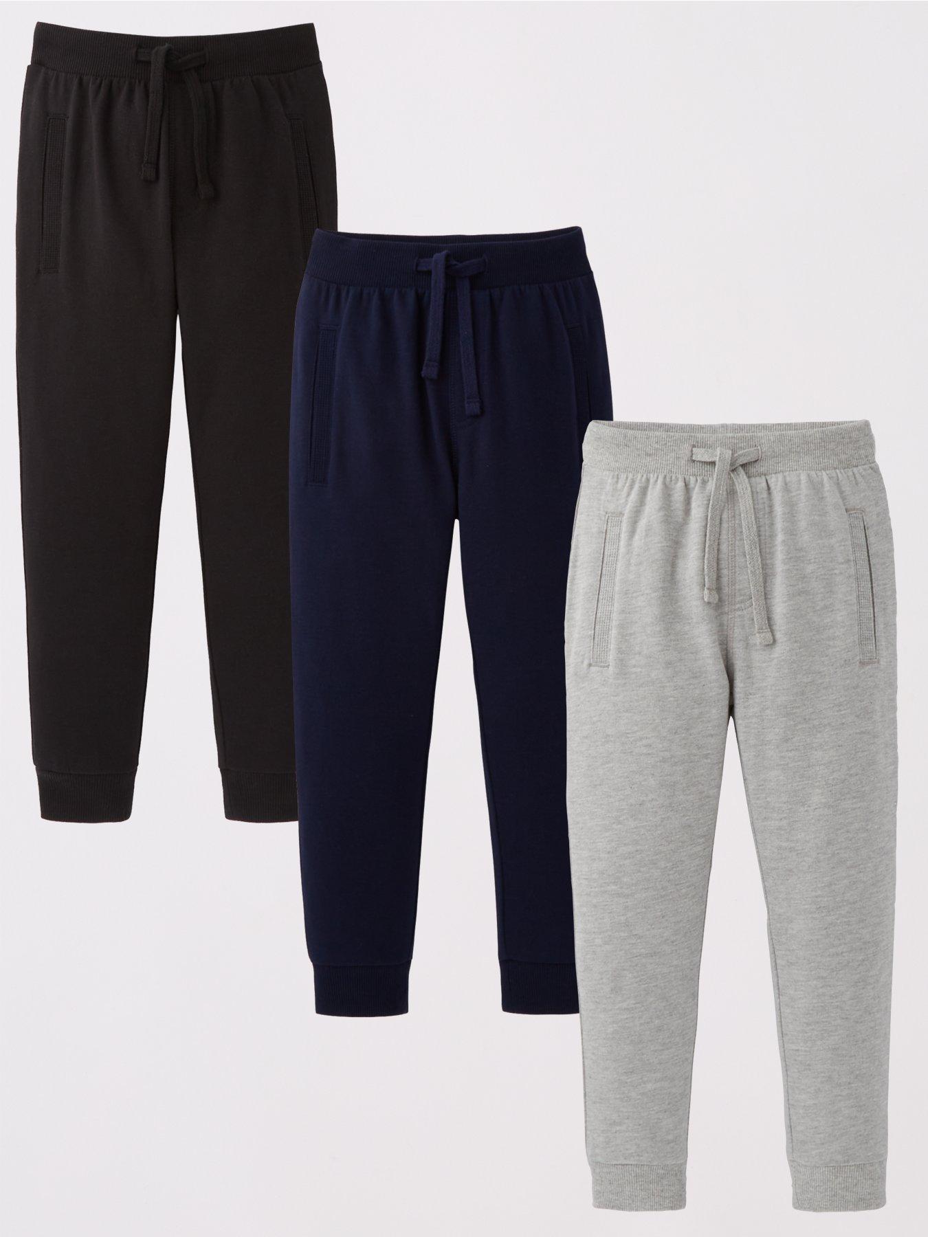 everyday-boys-cotton-rich-3-pack-joggers-navyblackgrey