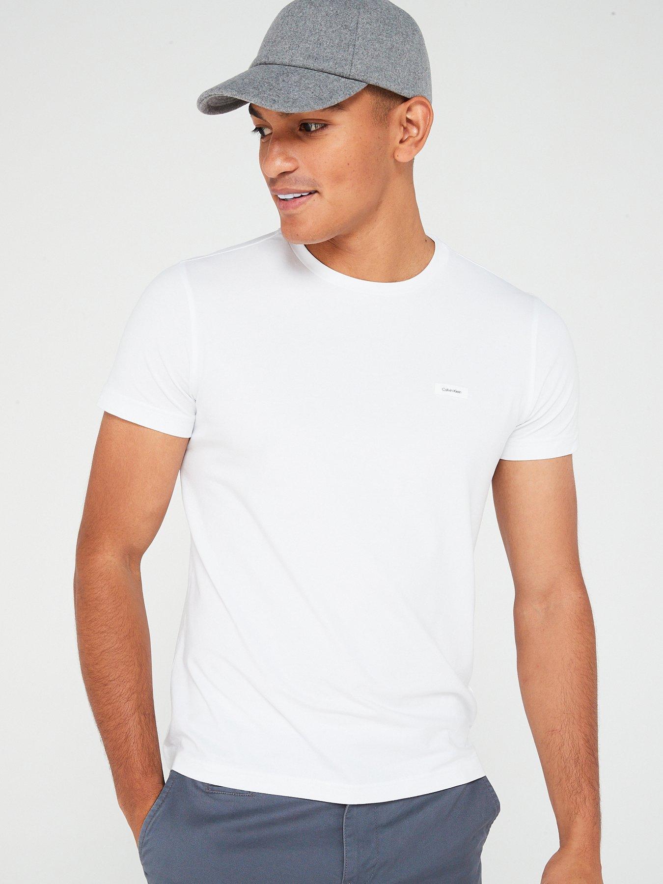 Calvin Klein Calvin Klein Stretch Slim Fit T shirt White Very Ireland