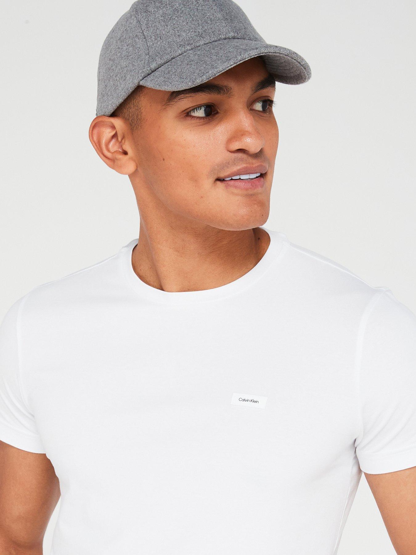 calvin-klein-calvin-klein-stretch-slim-fit-t-shirt-whiteoutfit