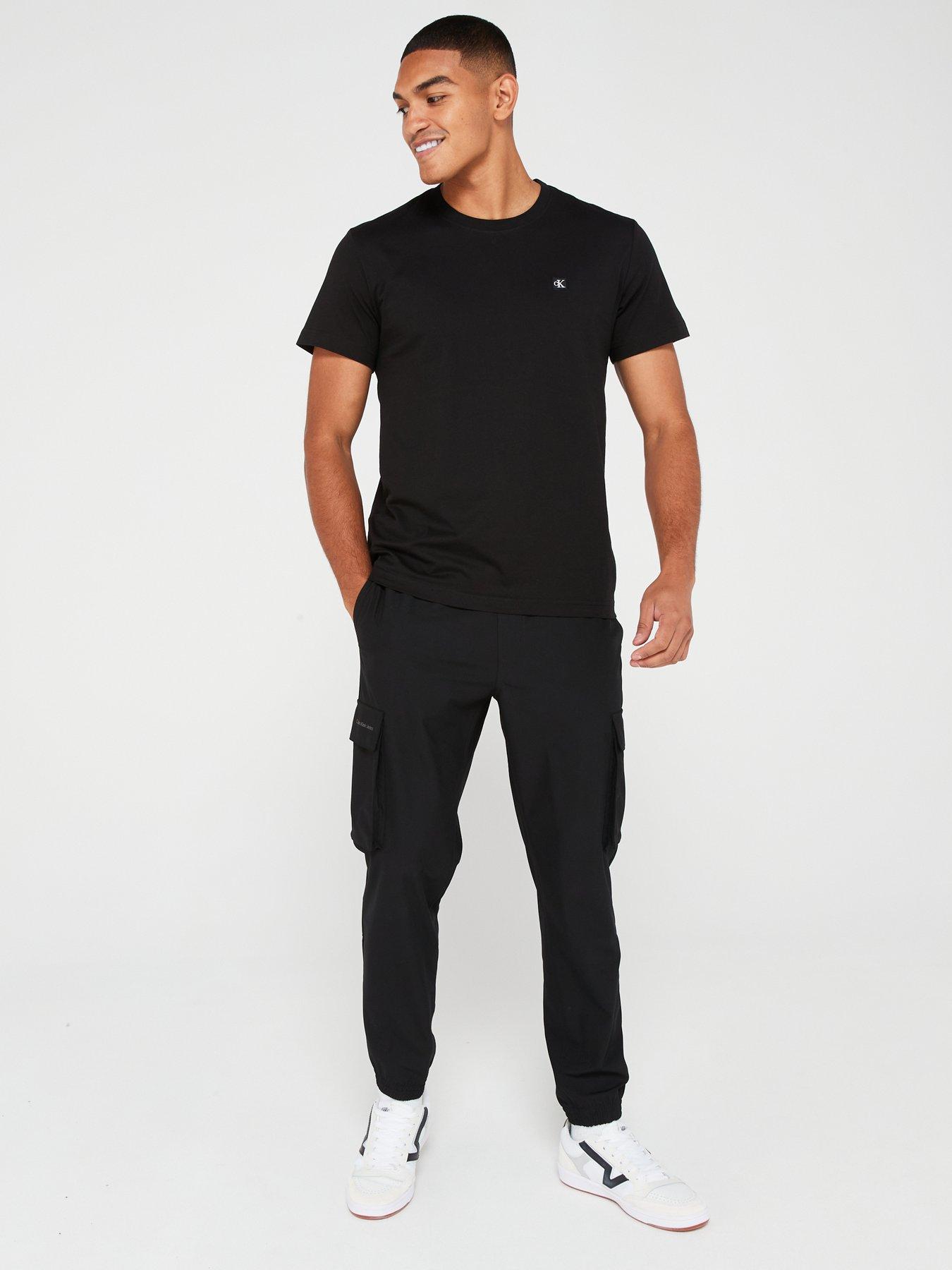 calvin-klein-jeans-embroidered-badge-t-shirt-blackback