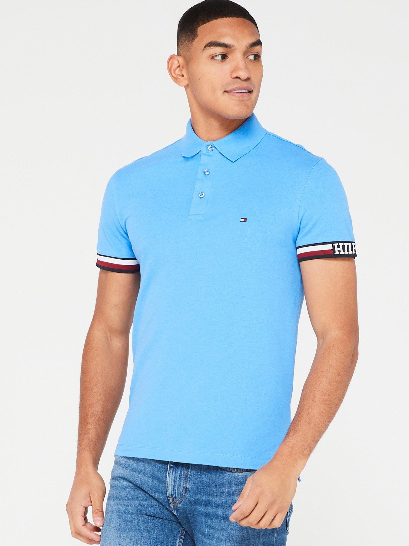 Hilfiger slim best sale fit polo