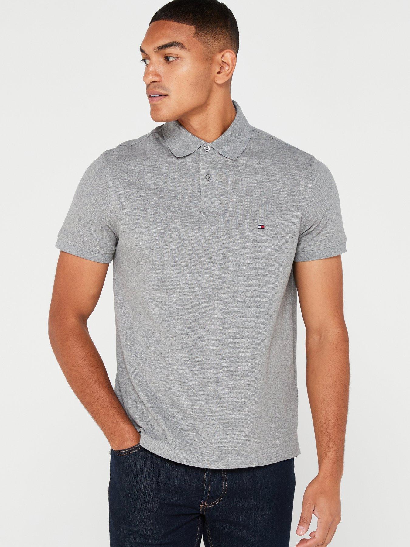 Tommy Hilfiger 1985 Regular Fit Polo Shirt - Grey