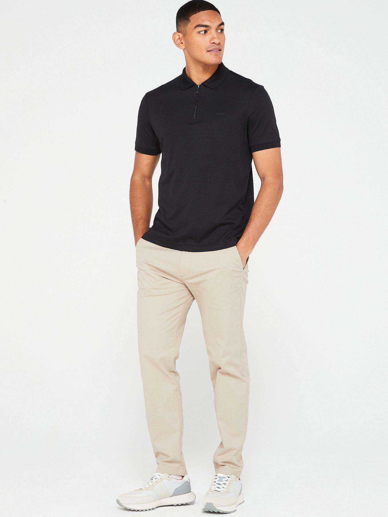 calvin-klein-calvin-klein-smooth-cotton-zip-neck-polo-shirt-blackback