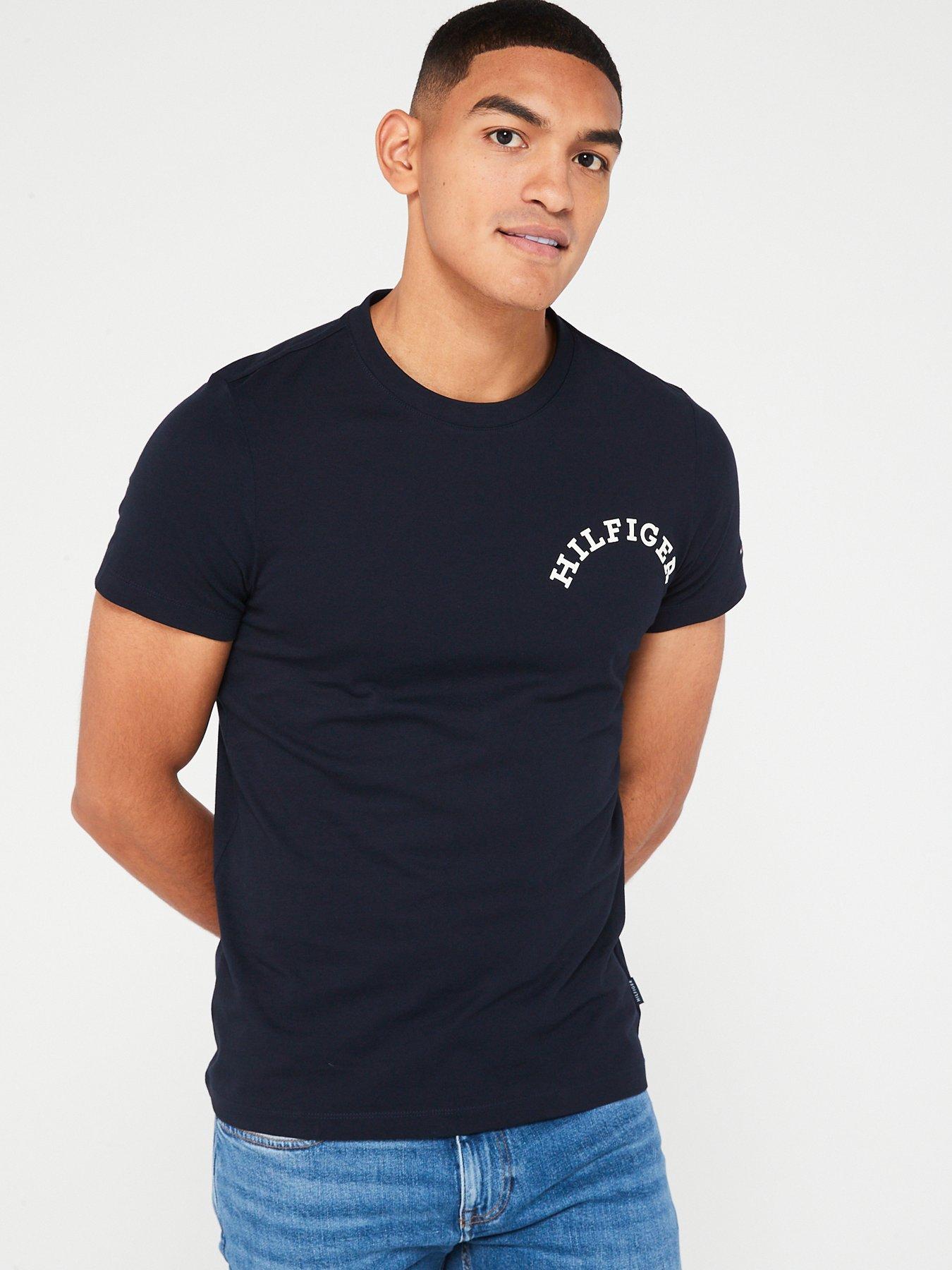 Tommy Hilfiger Tommy Hilfiger Monotype Back Print T-shirt - Navy