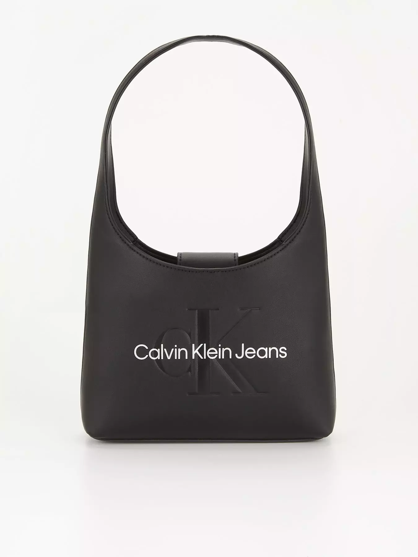 CALVIN KLEIN JEANS - Women's essential shoulder bag with metal monogram 