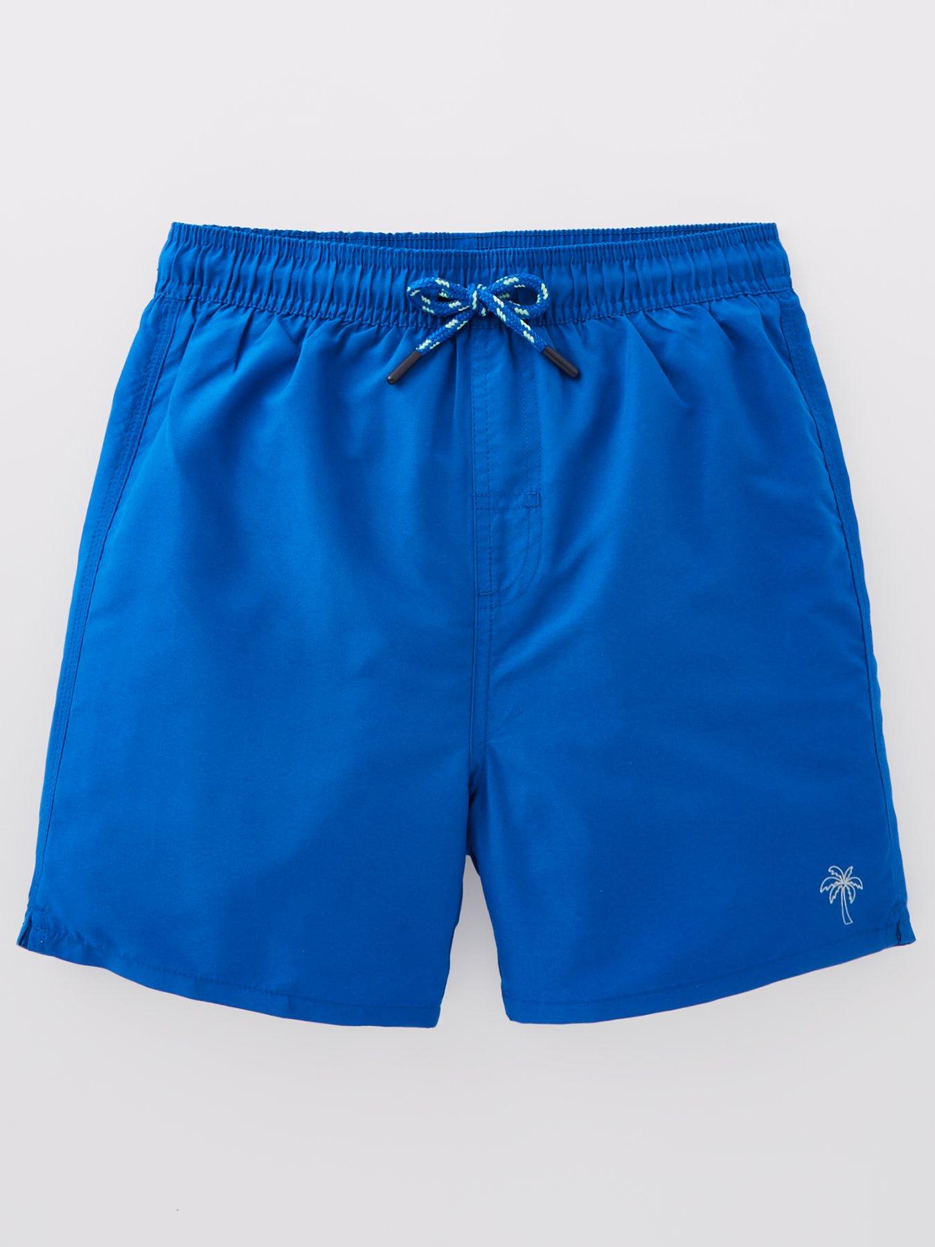 Navy blue boy store shorts swimwear