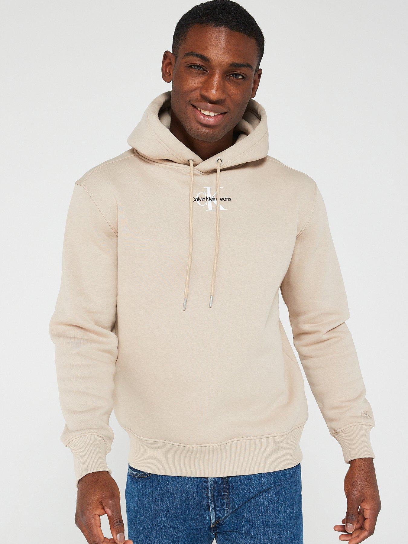 Calvin klein best sale jeans grey hoodie