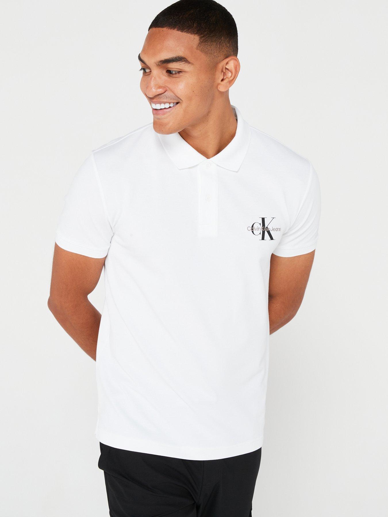 Mens white outlet polo shirts sale