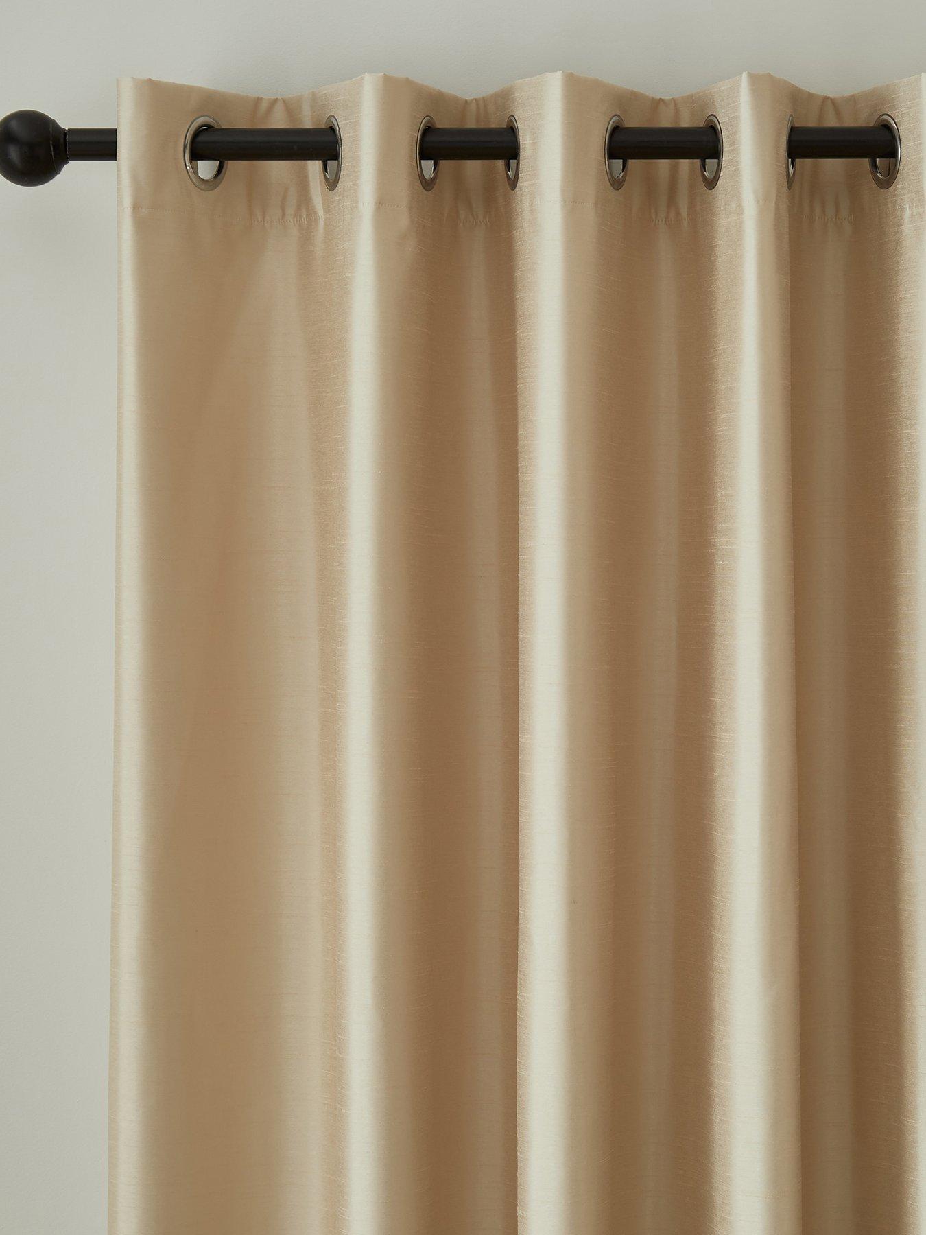 catherine-lansfield-faux-silk-blackout-curtainsoutfit