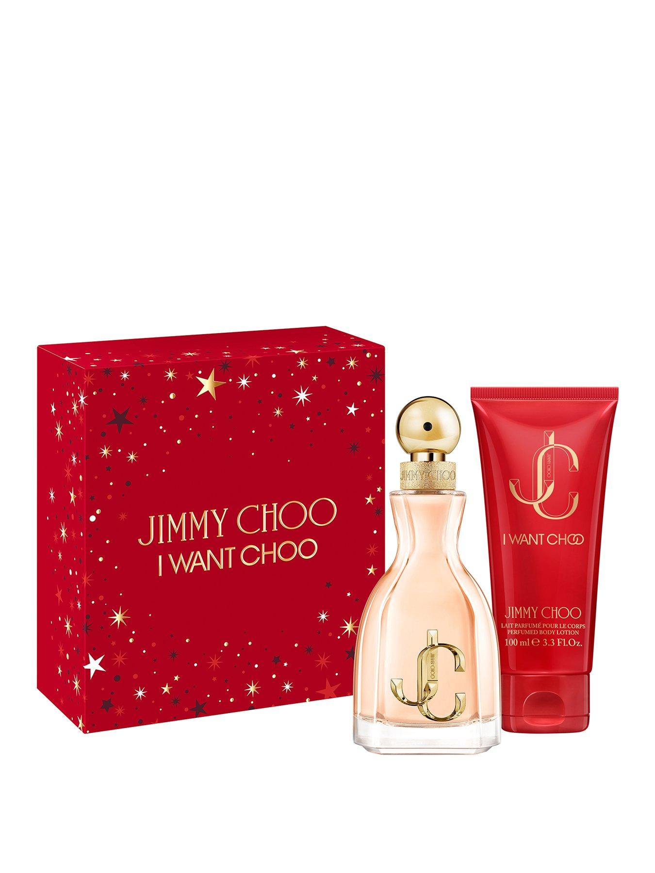 Jimmy choo perfume sales and body lotion set