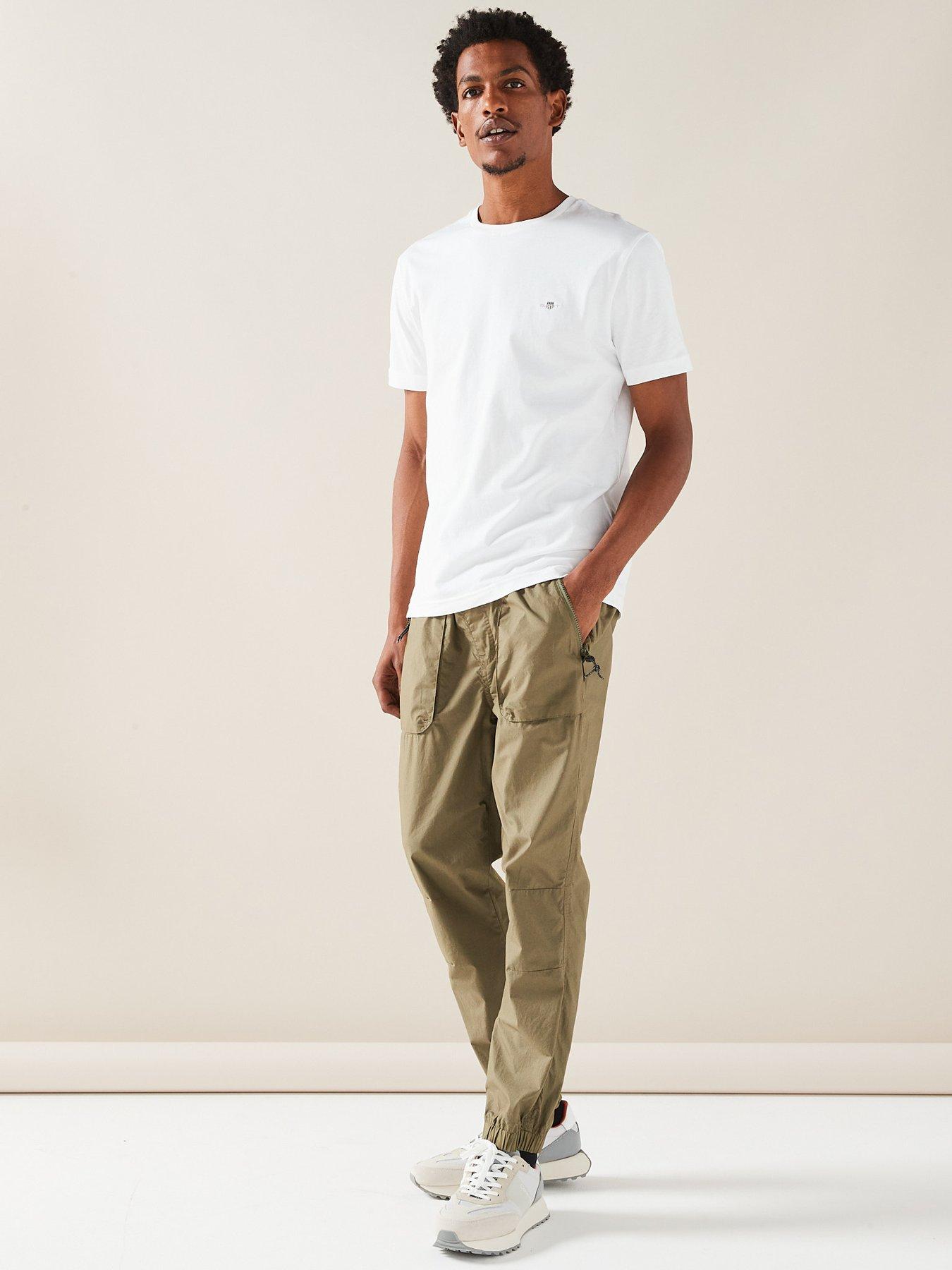 Image 3 of 6 of GANT Regular Shield Short Sleeve T-shirt - White