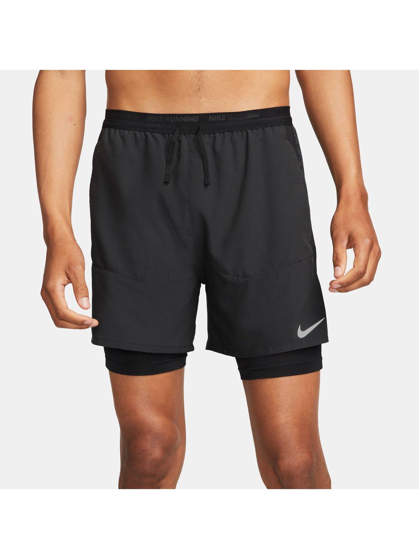 Nike Stride Dri-FIT 5 Running Shorts - Black