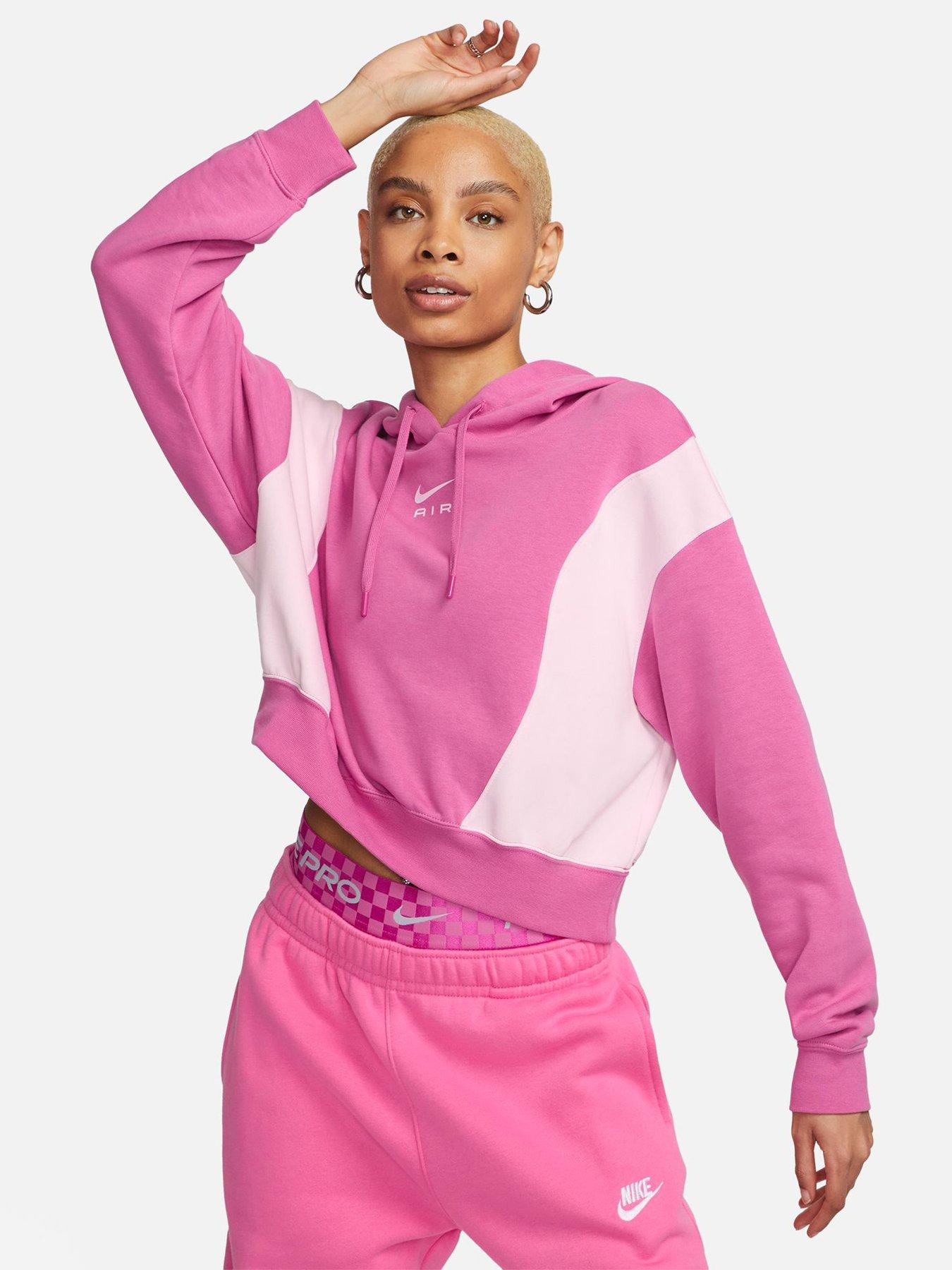 Nike air store pink hoodie