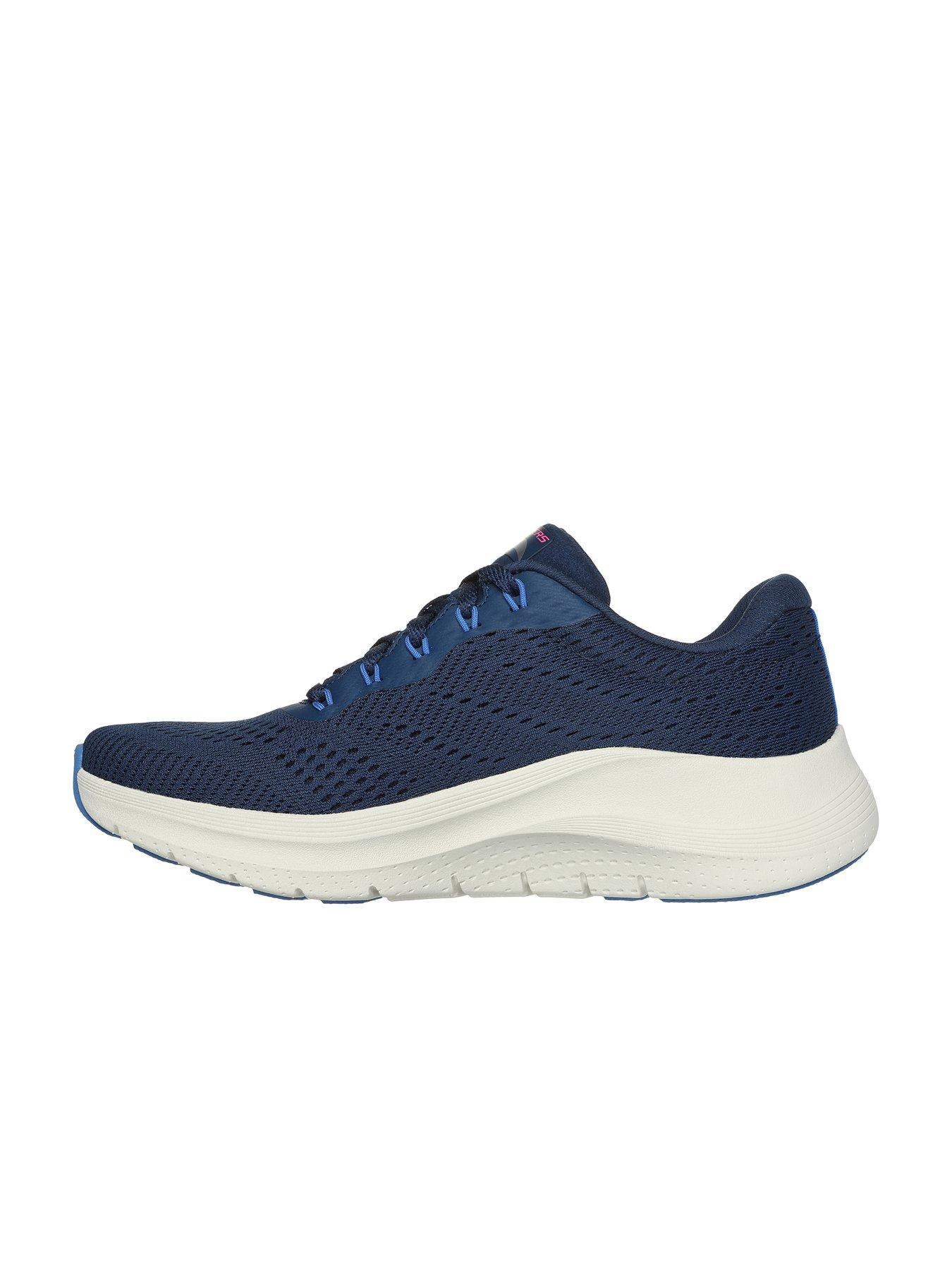 Image 5 of 5 of Skechers Arch Fit 2.0 Mesh Lace-up Trainer - Navy