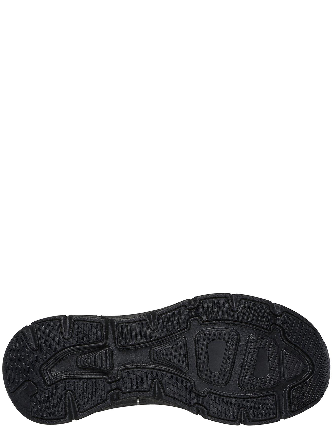 skechers-skechers-dlux-walker-20-stretch-knit-slip-on-trainers-blackdetail