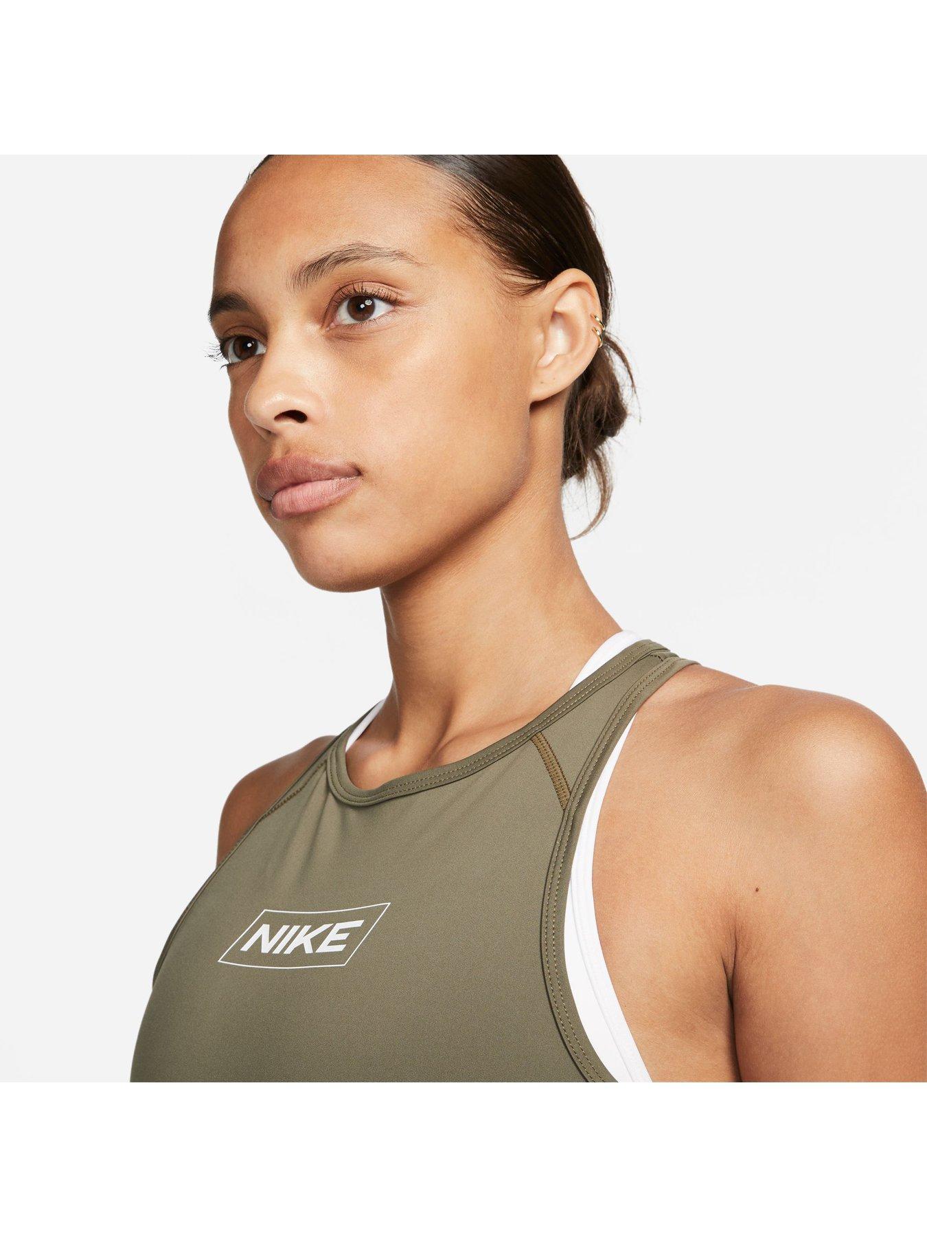 nike-womens-nike-pro-dri-fit-tank-khakioutfit