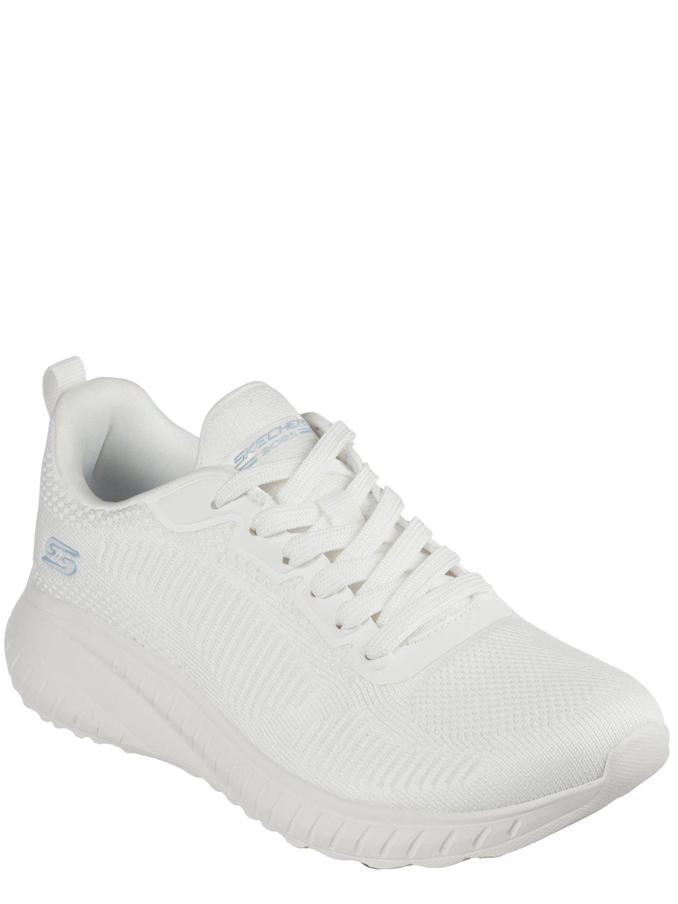 skechers-skechers-bobs-squad-chaos-lace-up-trainers-off-whitestillFront