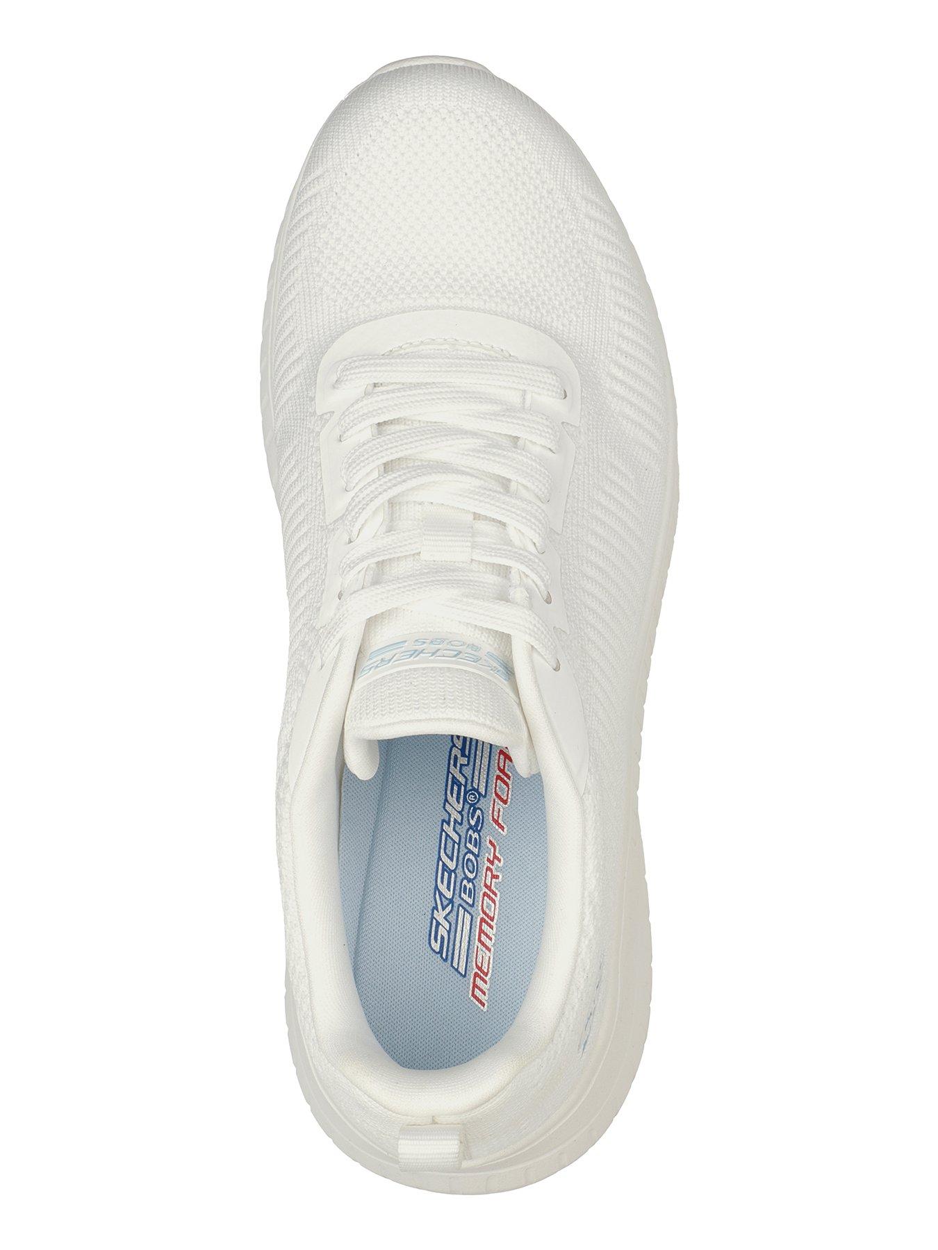 skechers-skechers-bobs-squad-chaos-lace-up-trainers-off-whiteoutfit