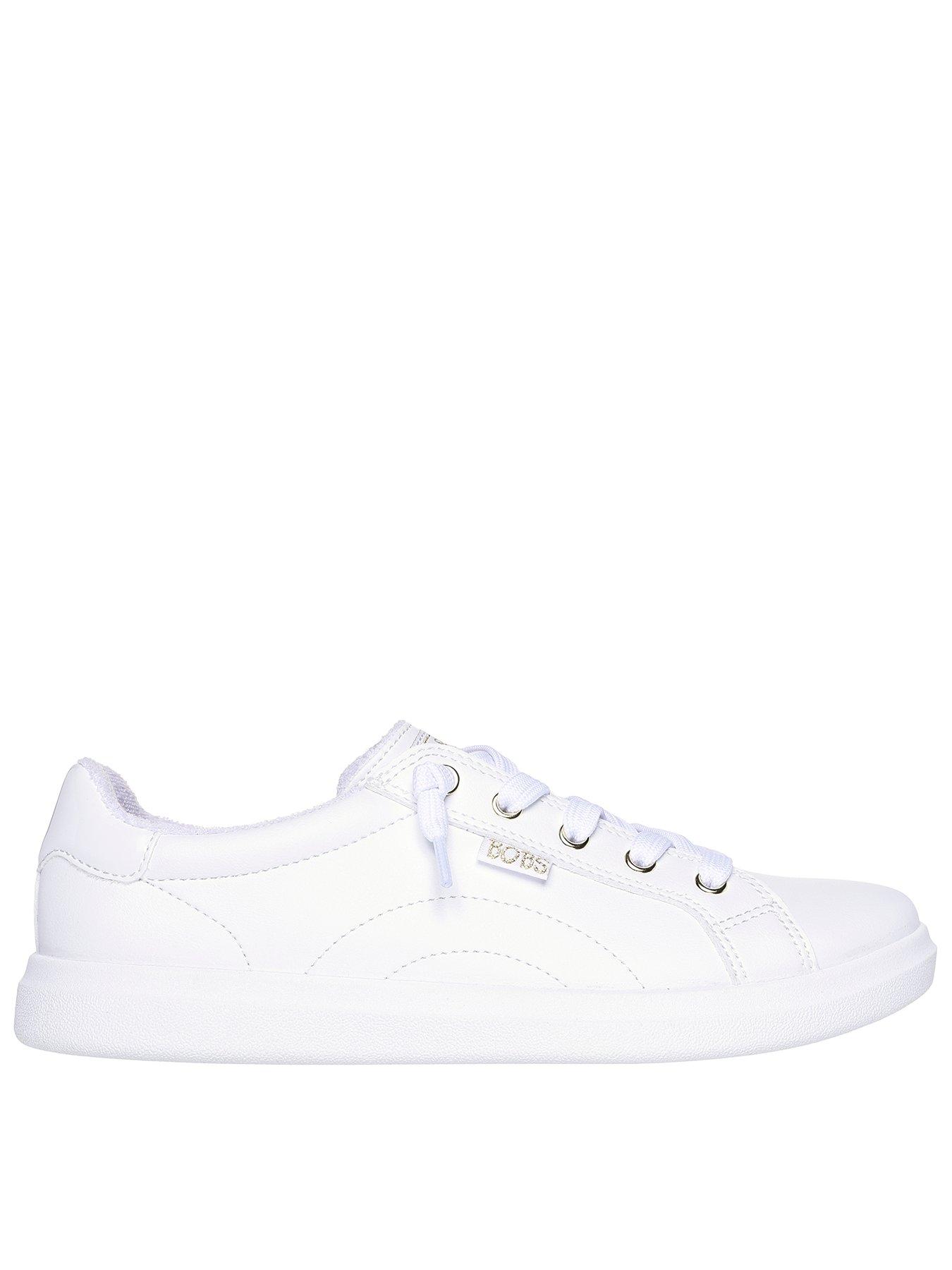 Big best sale white shoes