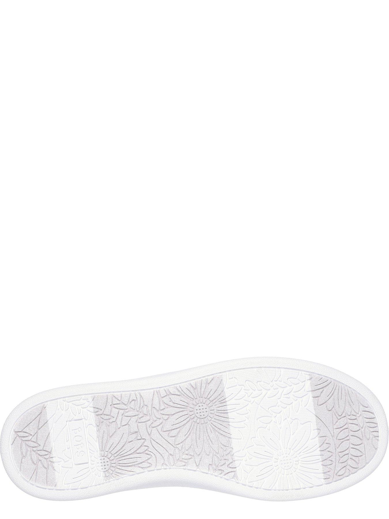 skechers-skechers-bobs-dvine-vegan-leather-lace-slip-on-plimsolls-whitedetail