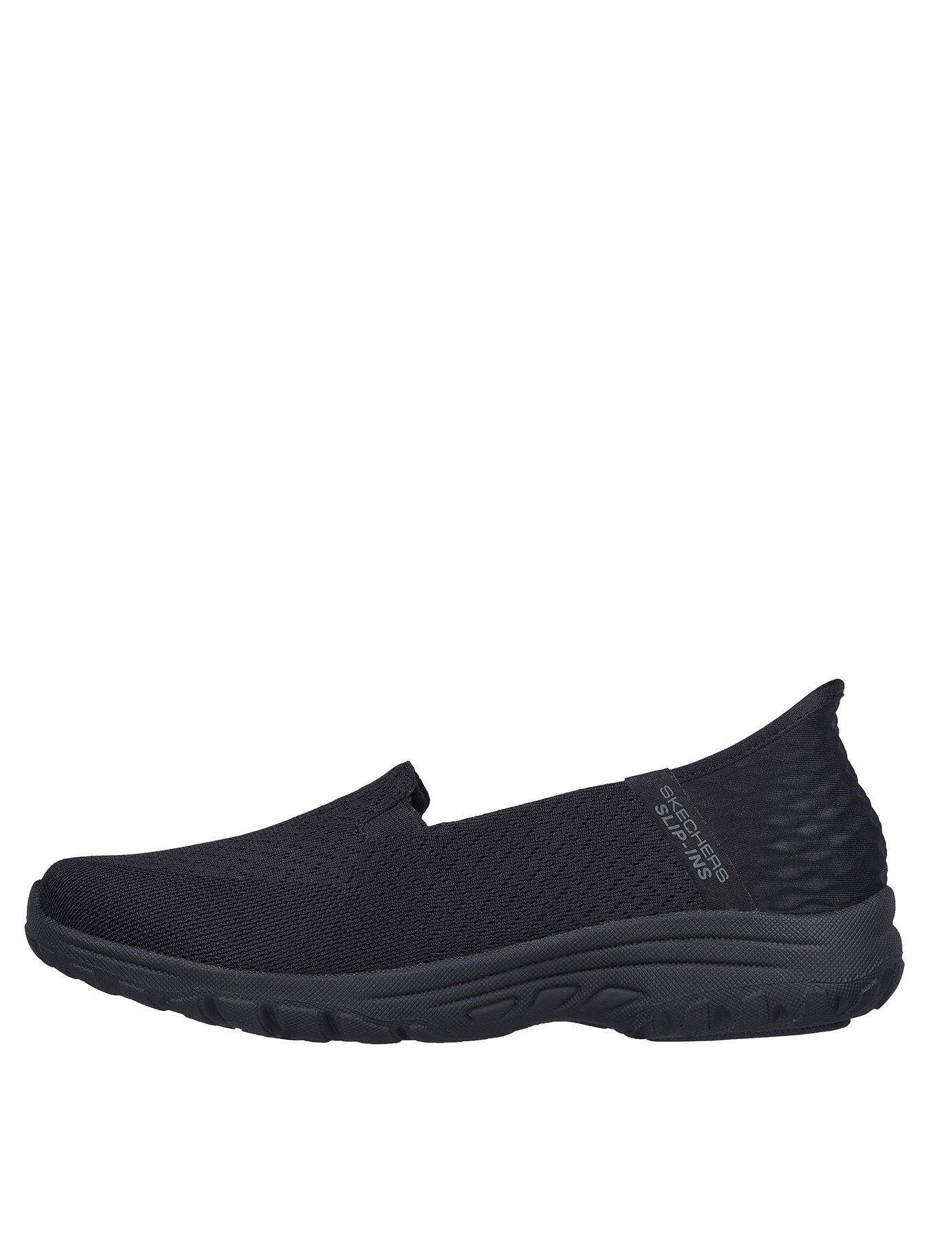 skechers-skechers-reggae-fest-20-guiding-light-mesh-slip-in-trainers-blackstillFront