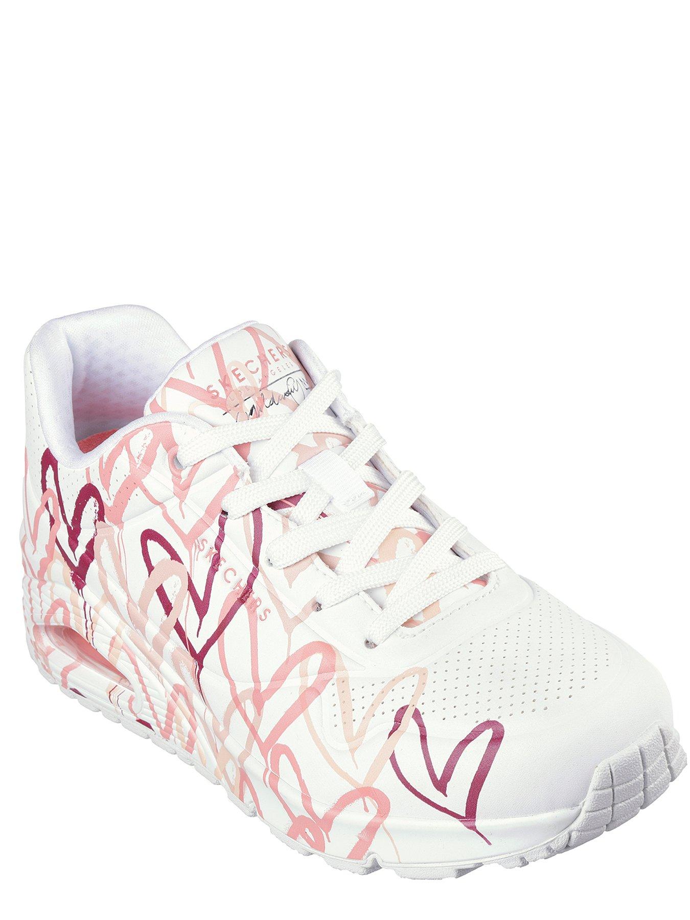 skechers-skechers-uno-goldcrown-graffiti-heart-lace-up-fashion-trainers-whitestillFront