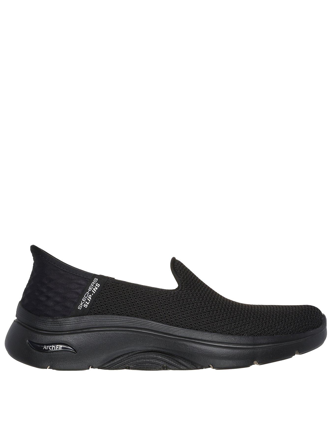 Skechers Skechers Go Walk Arch Fit 2.0 Athletic Slip-ins Trainers - Black
