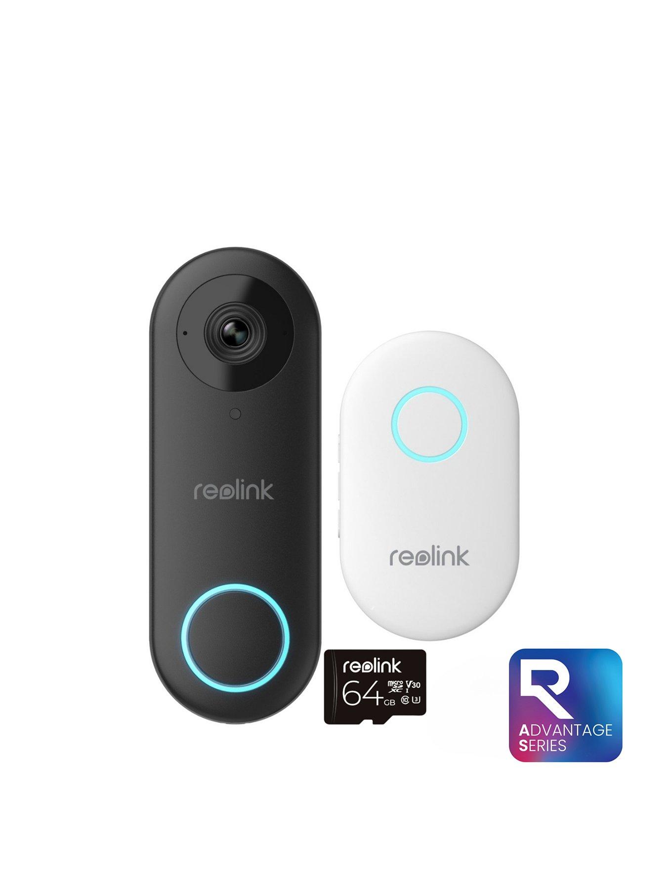 Image of Reolink Reolink 2K+ WiFi Smart AI Doorbell  &  Chime + 64GB