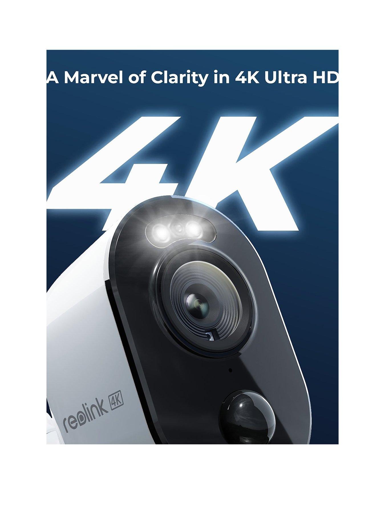 Image 2 of 8 of Reolink Reolink 4K Argus 3 Ultra WiFi AI Battery Cam Kit +64GB