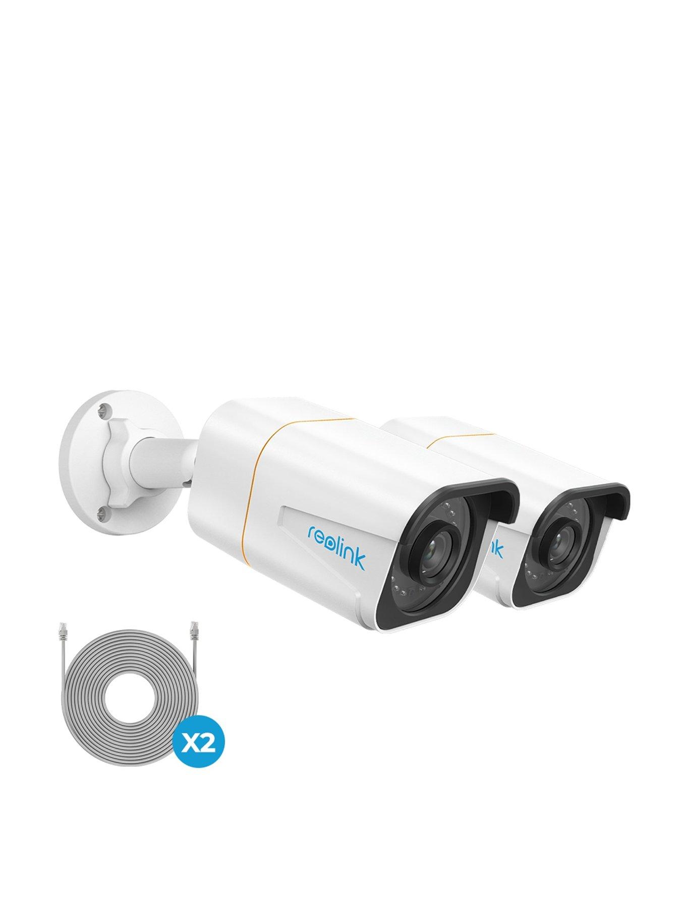 undefined Reolink 4K+ UHD NVR PoE AI Bullet Add-on Cam 2pk