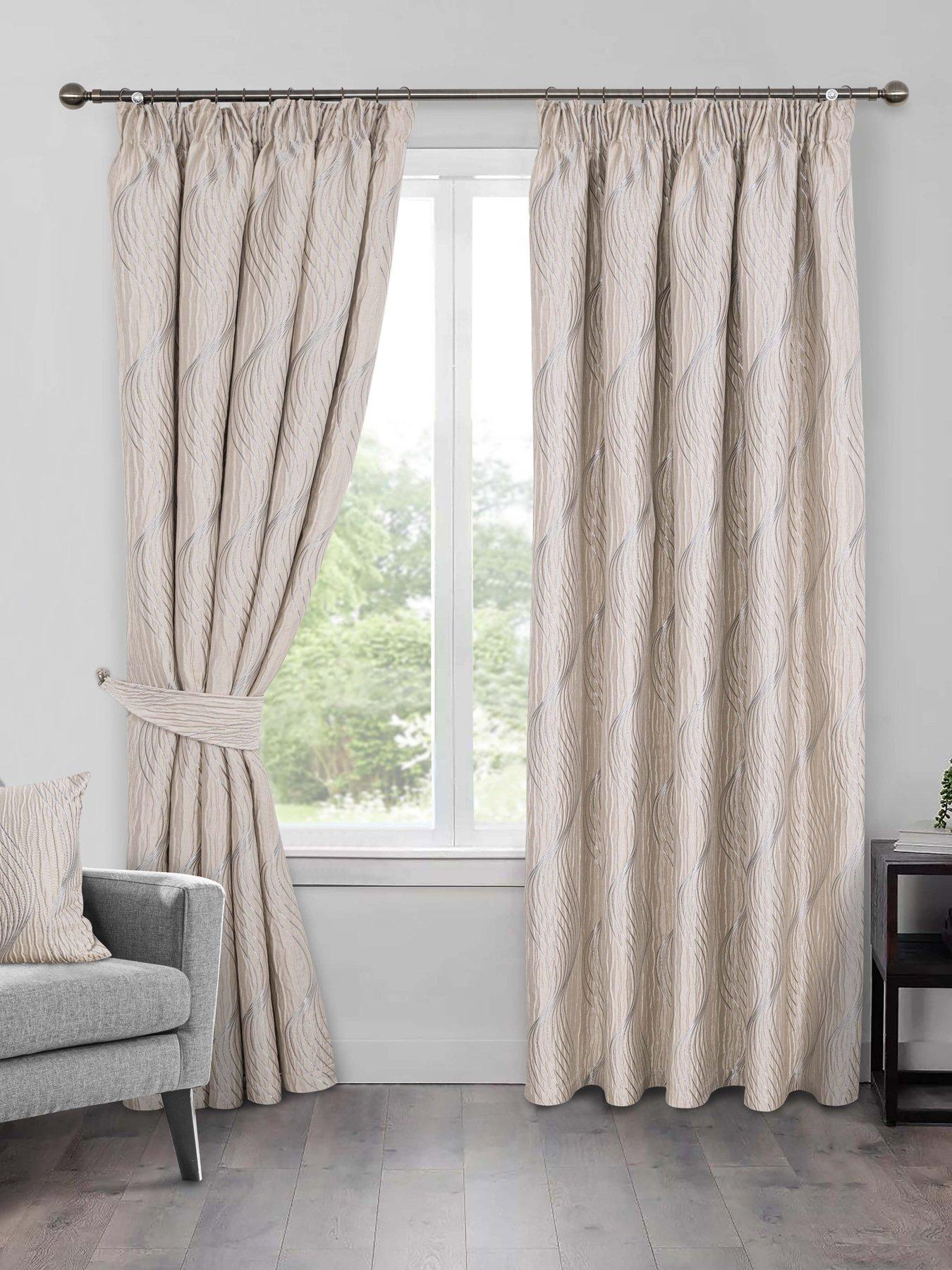 undefined Zen Pencil Pleat Curtains