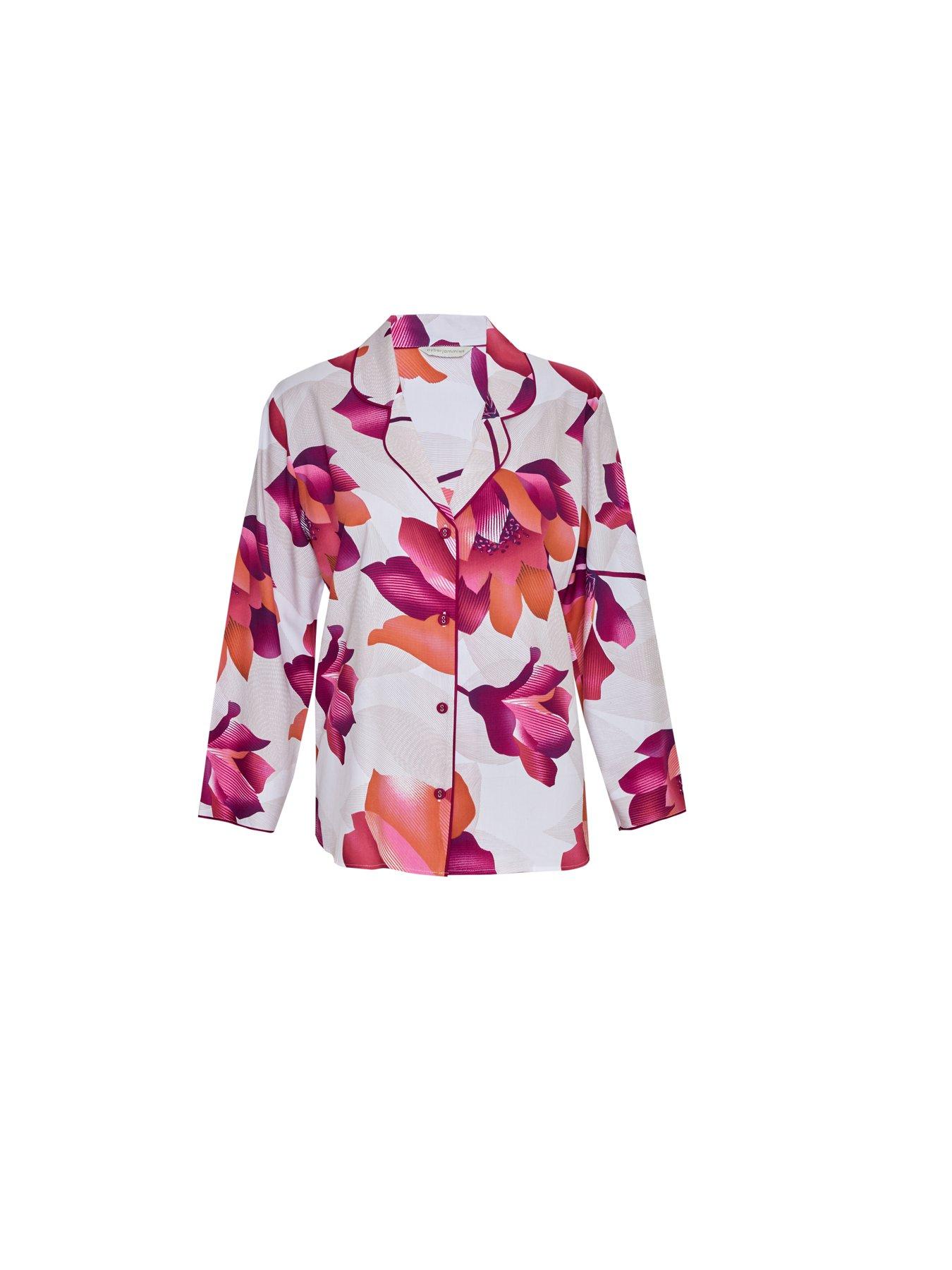 cyberjammies-cream-floral-print-pyjamaback