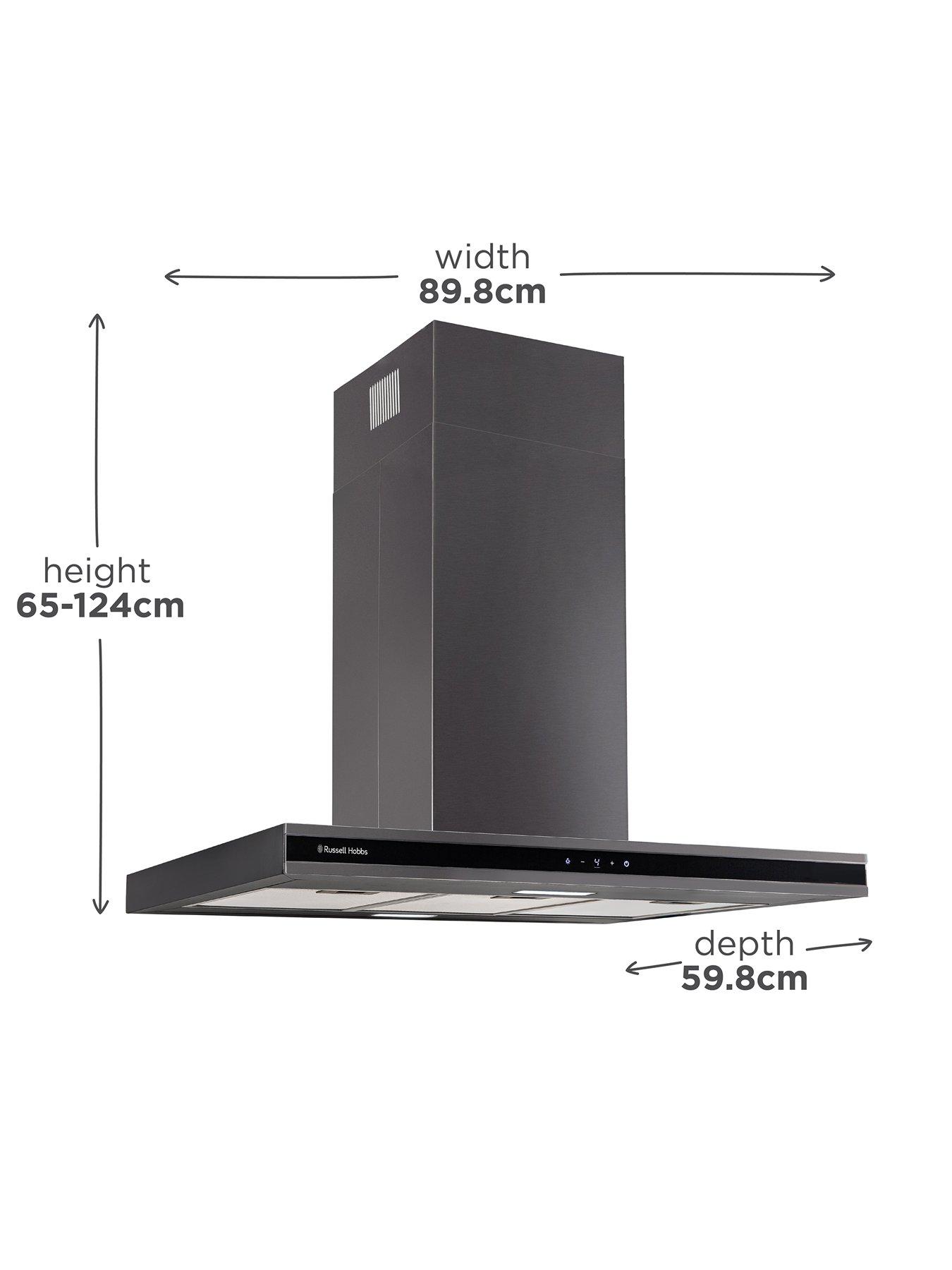 Russell hobbs online chimney cooker hood