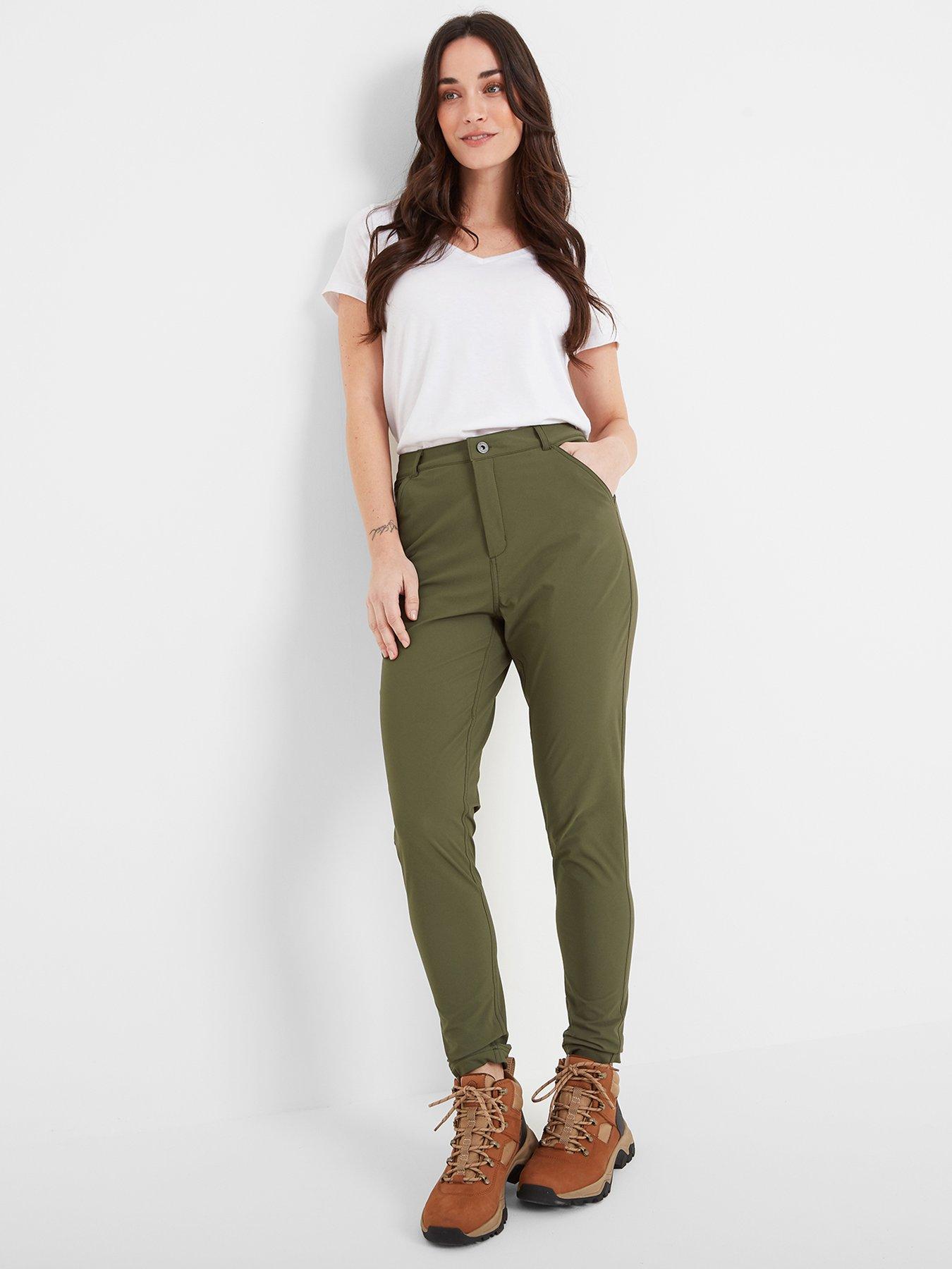 Khaki trousers outlet women