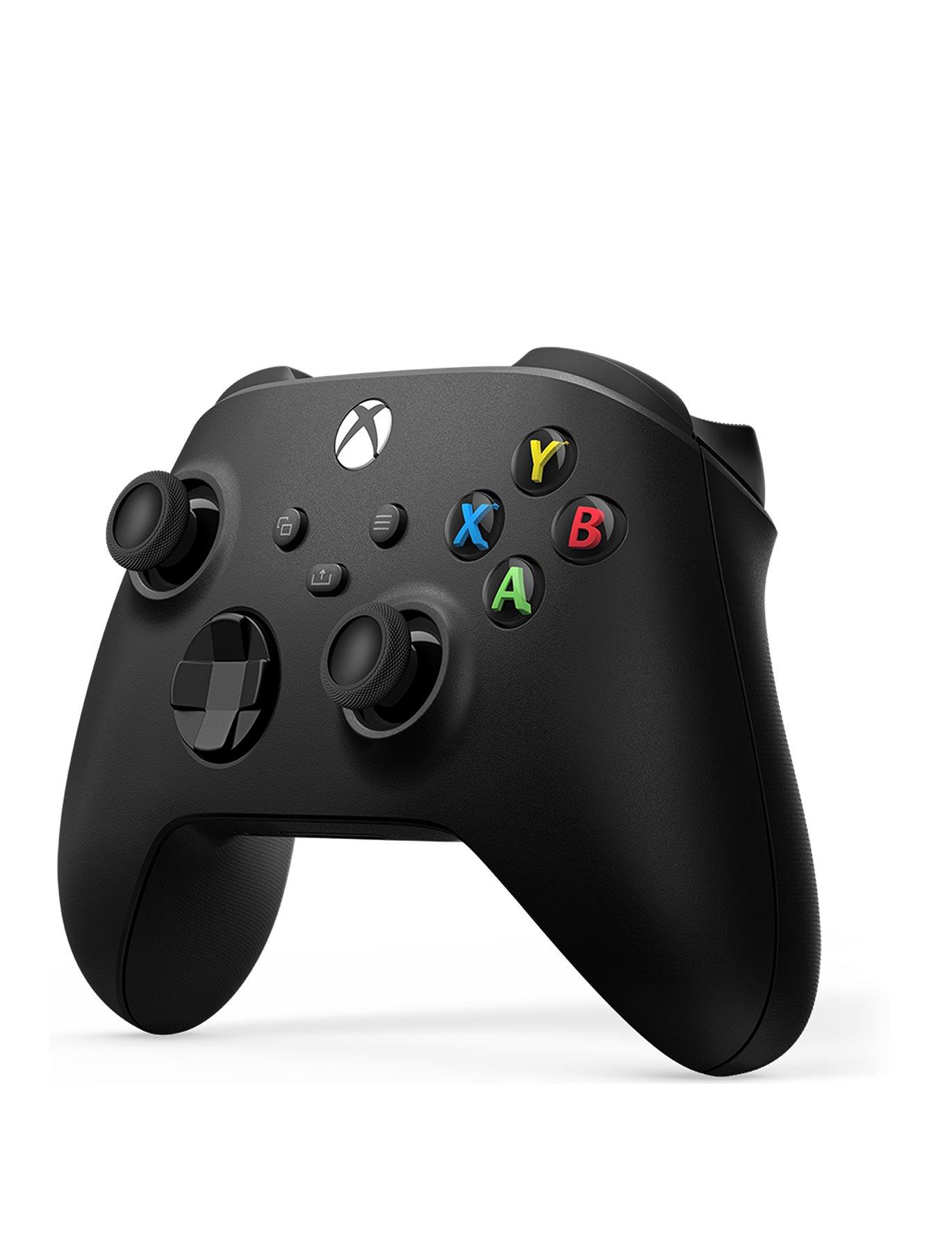 xbox-wireless-controller-carbon-black-for-xbox-series-xs-xbox-one-and-windows-devicesstillFront