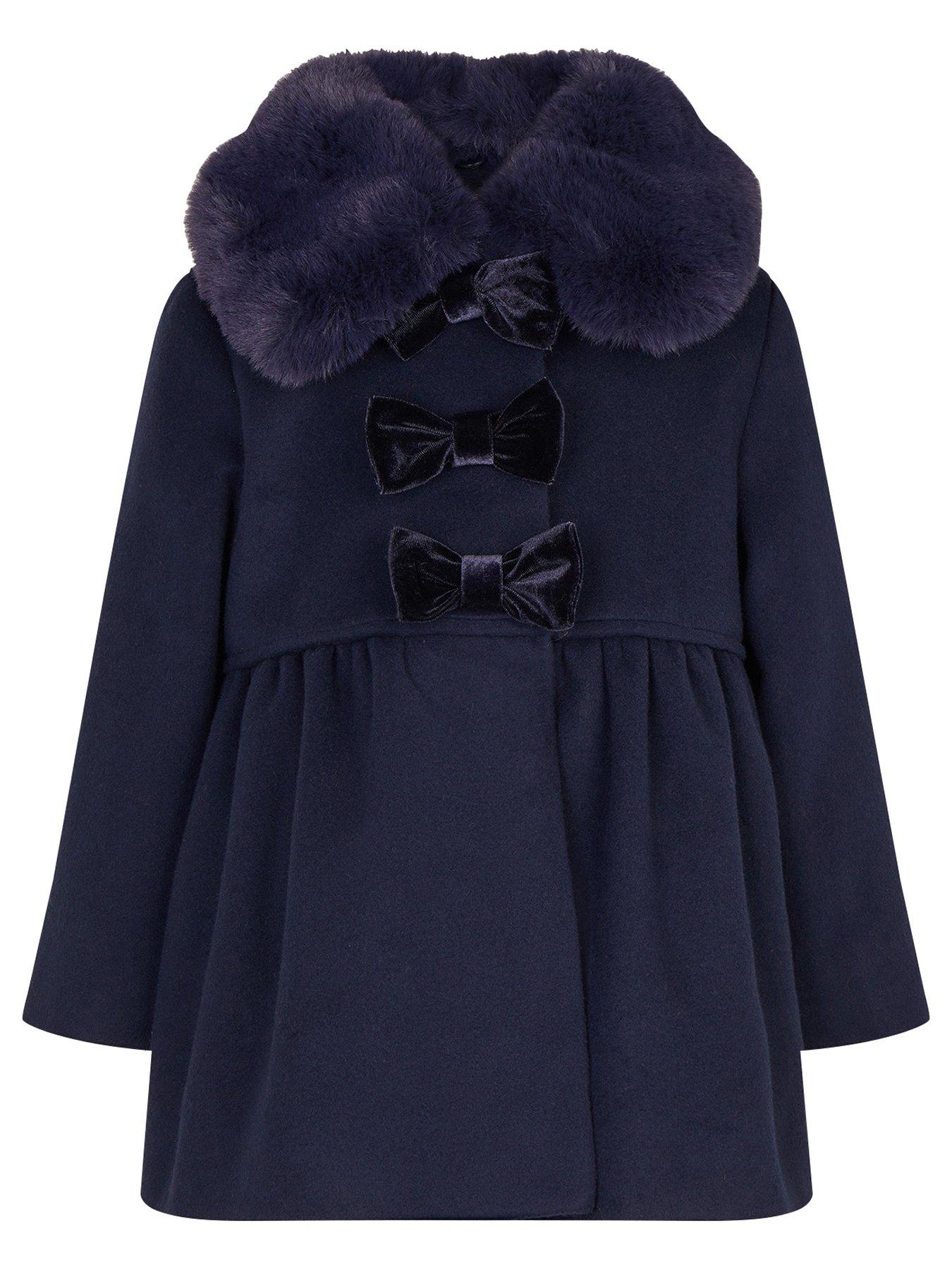 Baby girl navy outlet coat