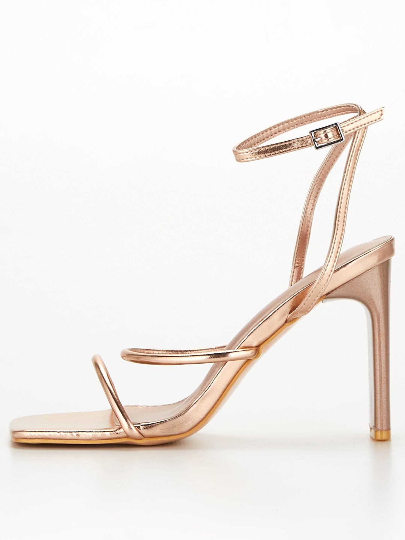 Public desire sale rose gold heels