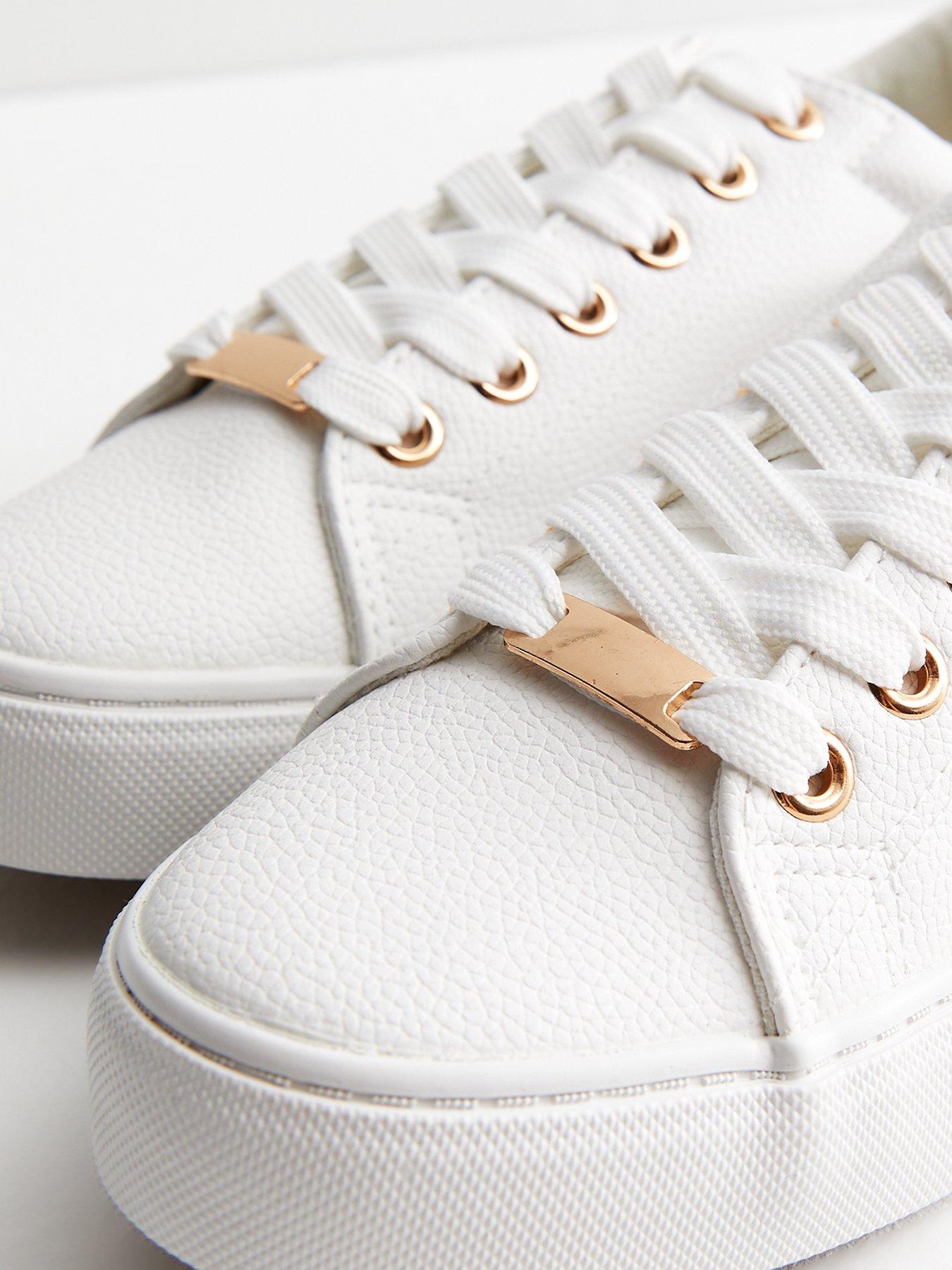 new-look-white-leather-look-metal-trim-lace-up-trainersstillFront