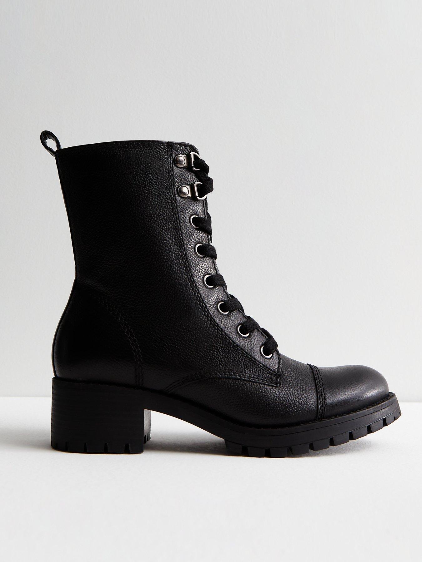 New look on sale biker boots