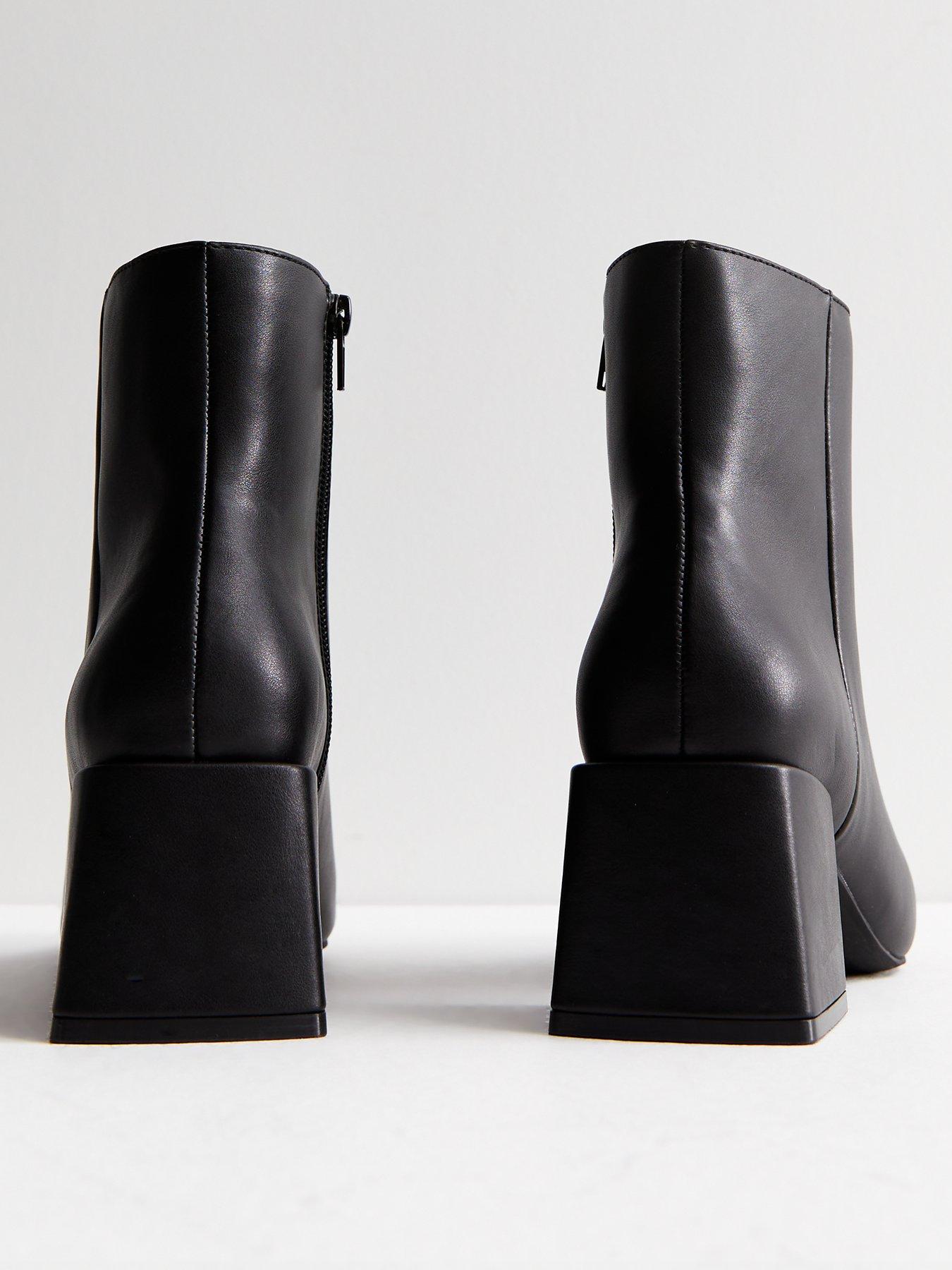 new-look-black-leather-look-low-block-heel-bootsback