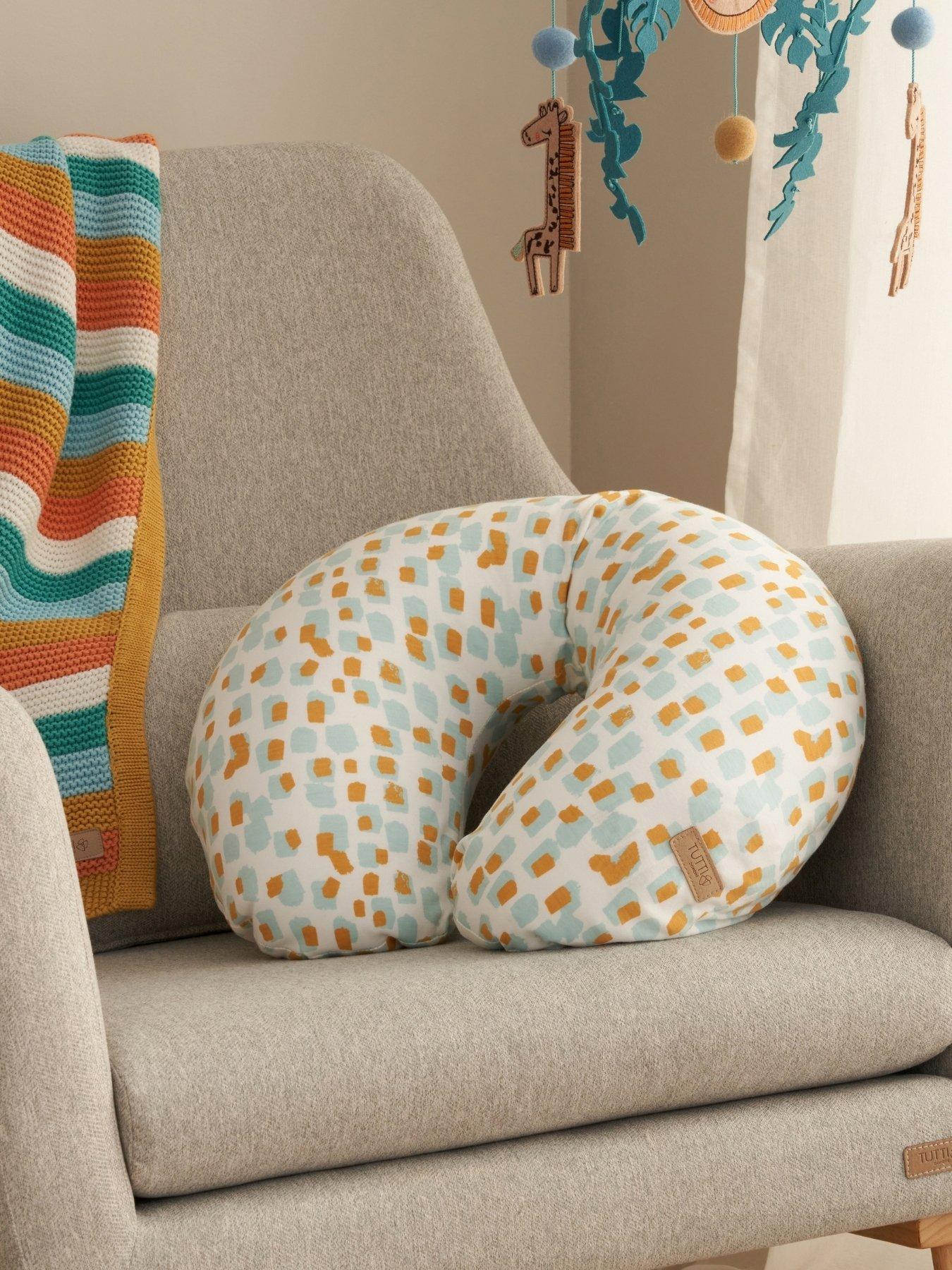 undefined Baby Feeding Nursing Pillow - Run Wild - Multi