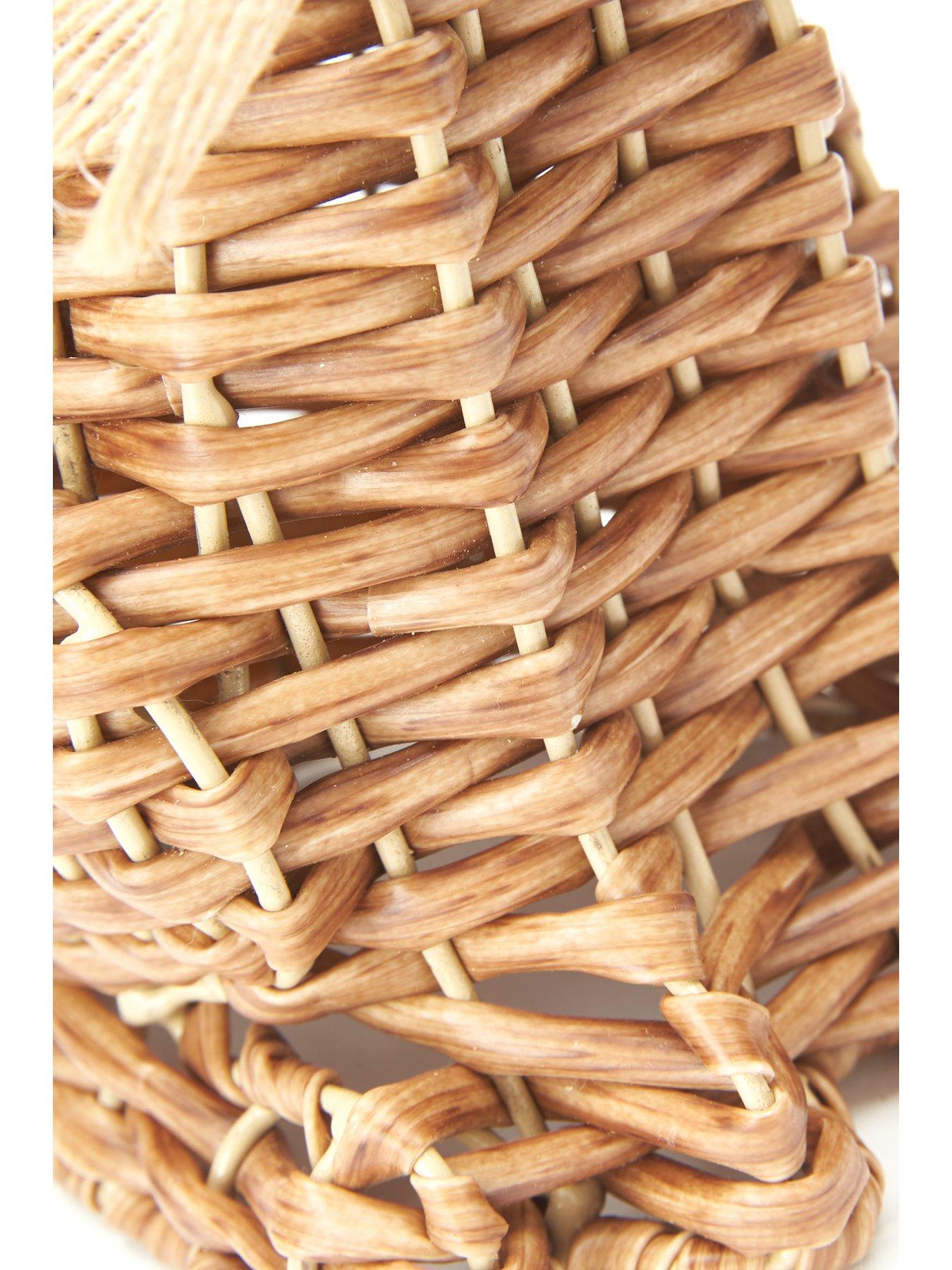 Image 6 of 6 of Very Home 26cm Rattan Effect Spring/ Easter Rabbit