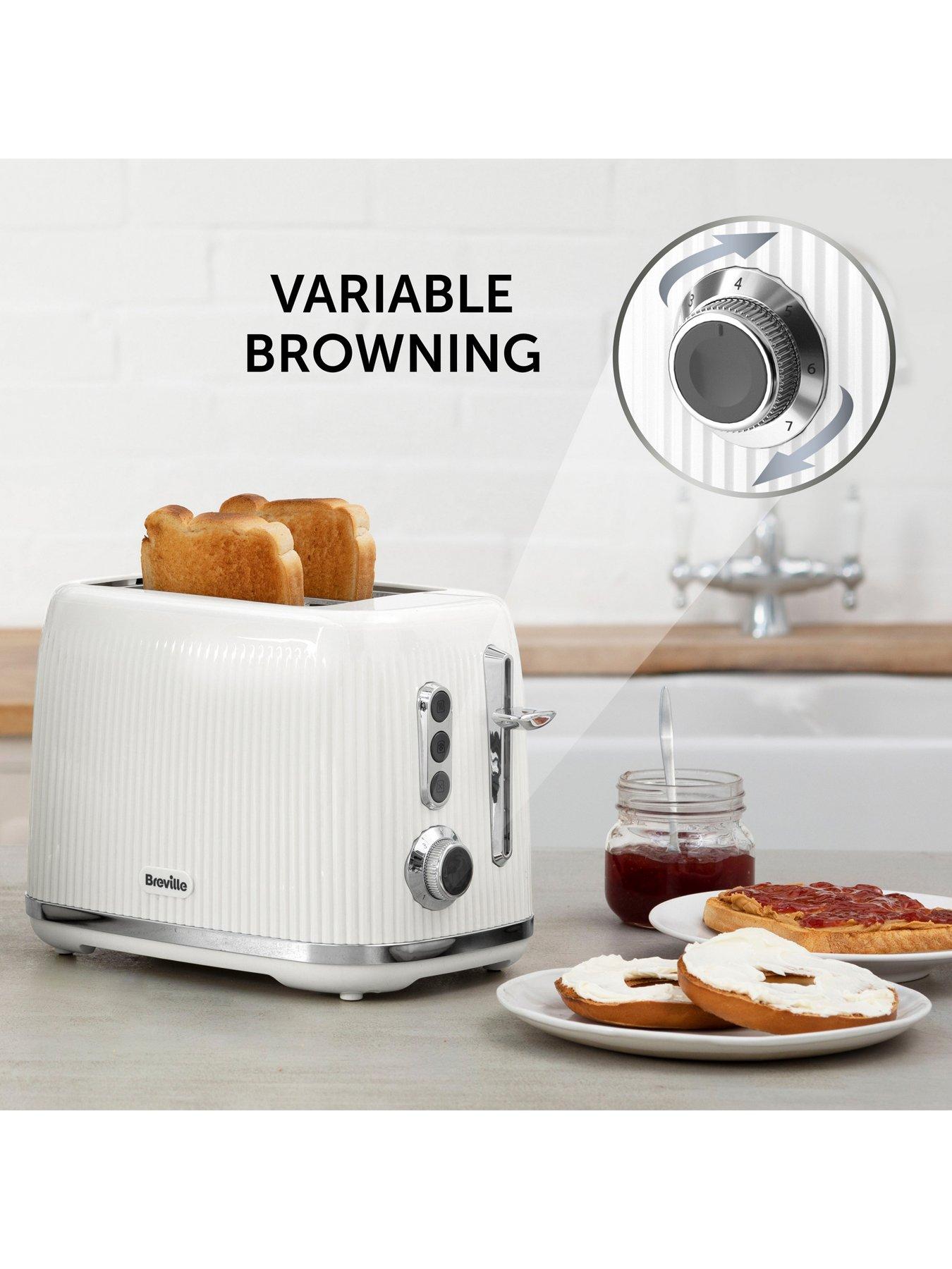 Image 3 of 6 of Breville Bold 2-Slice&nbsp;Toaster -&nbsp;White