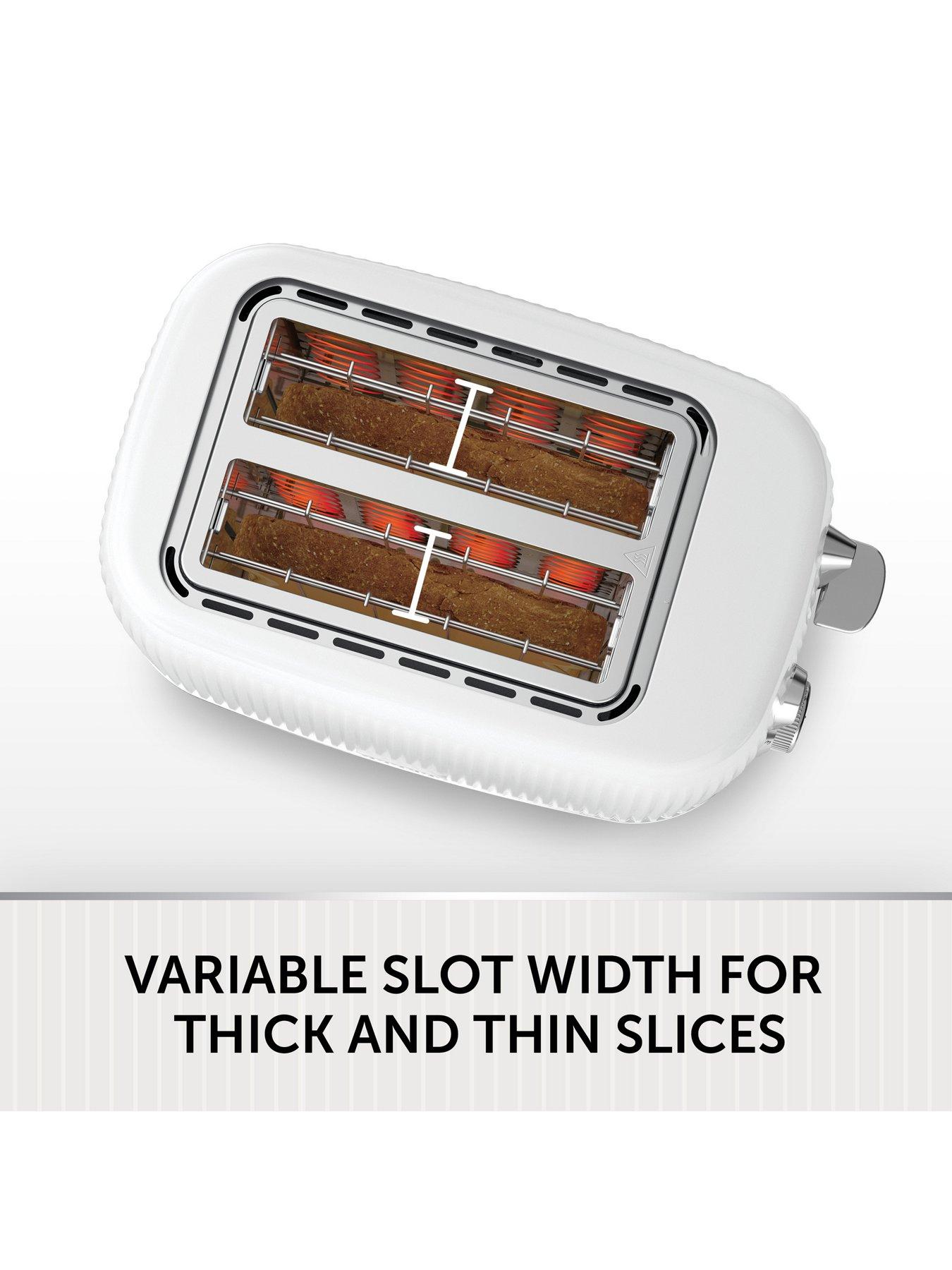 Image 5 of 6 of Breville Bold 2-Slice&nbsp;Toaster -&nbsp;White