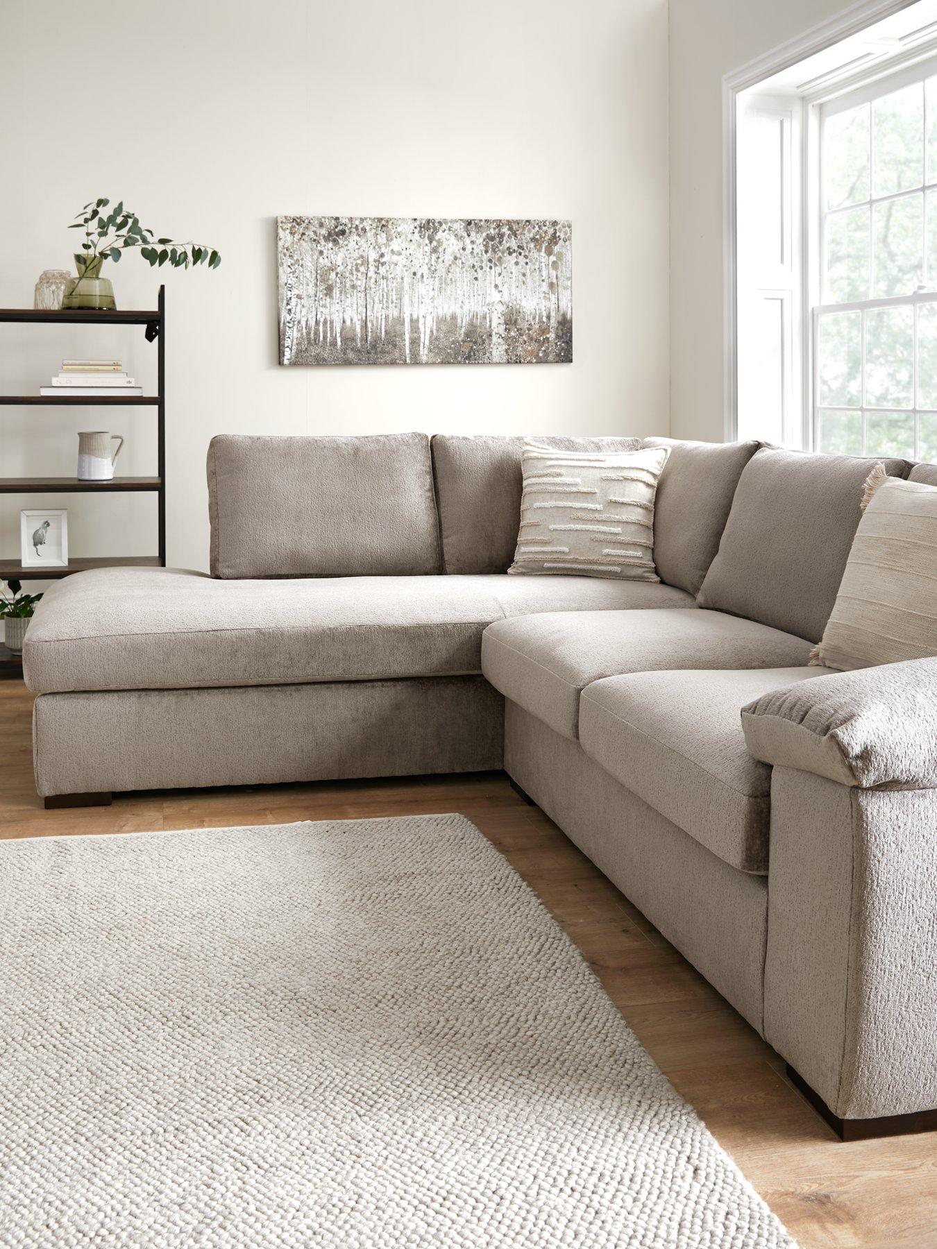 very-home-salerno-standard-seater-fabric-left-hand-corner-chaise-sofa-taupe-fscreg-certified