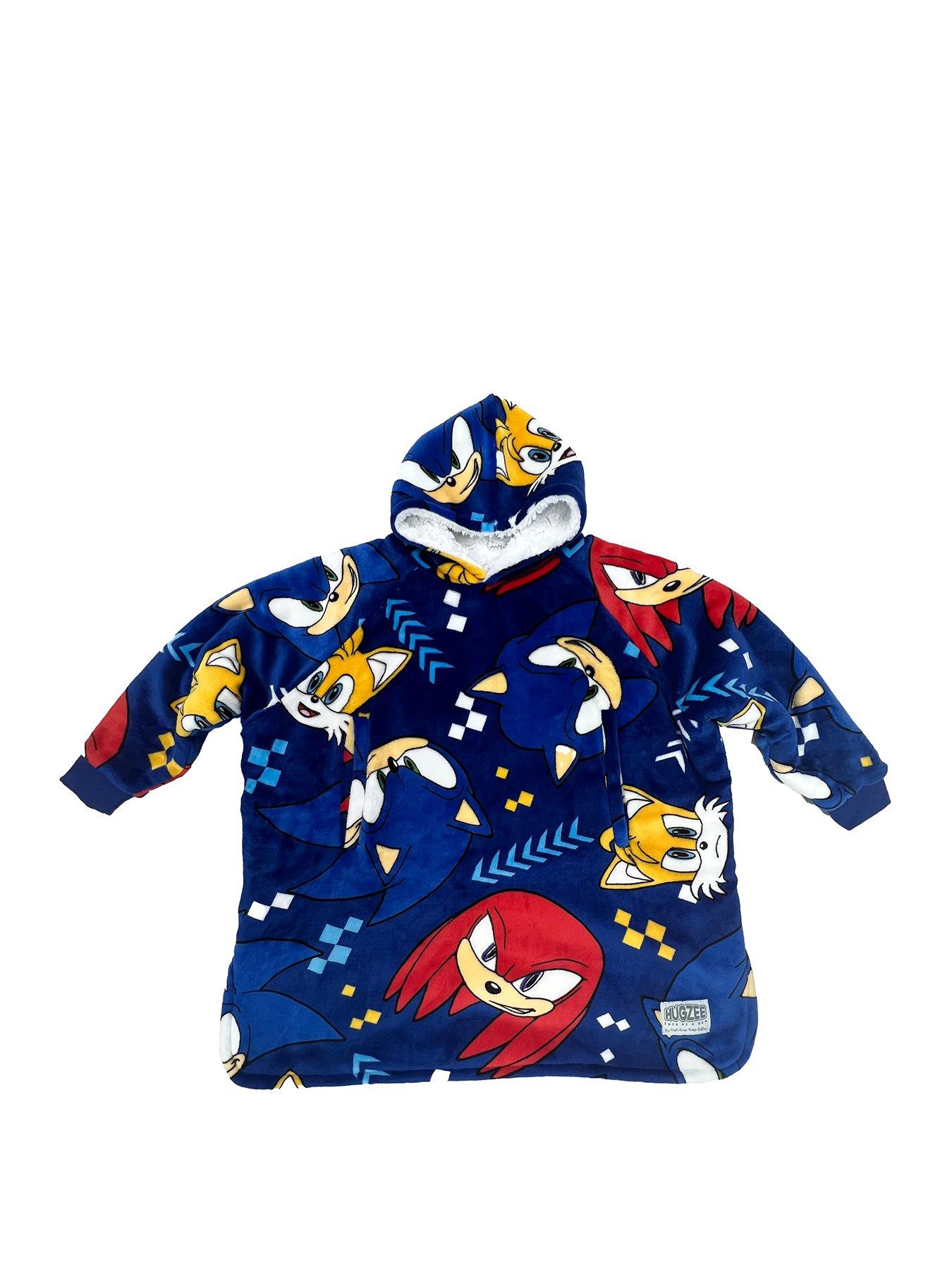 sonic-the-hedgehog-sonic-go-hooded-wearable-fleece-kids-med-multistillFront