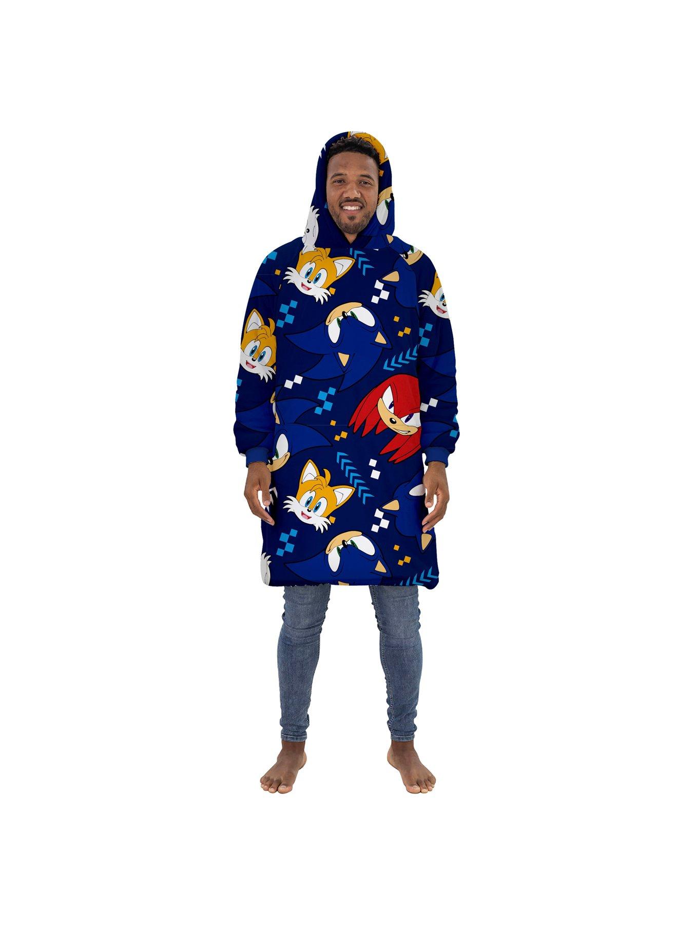 sonic-the-hedgehog-sonic-go-hooded-wearable-fleece-kids-med-multiback