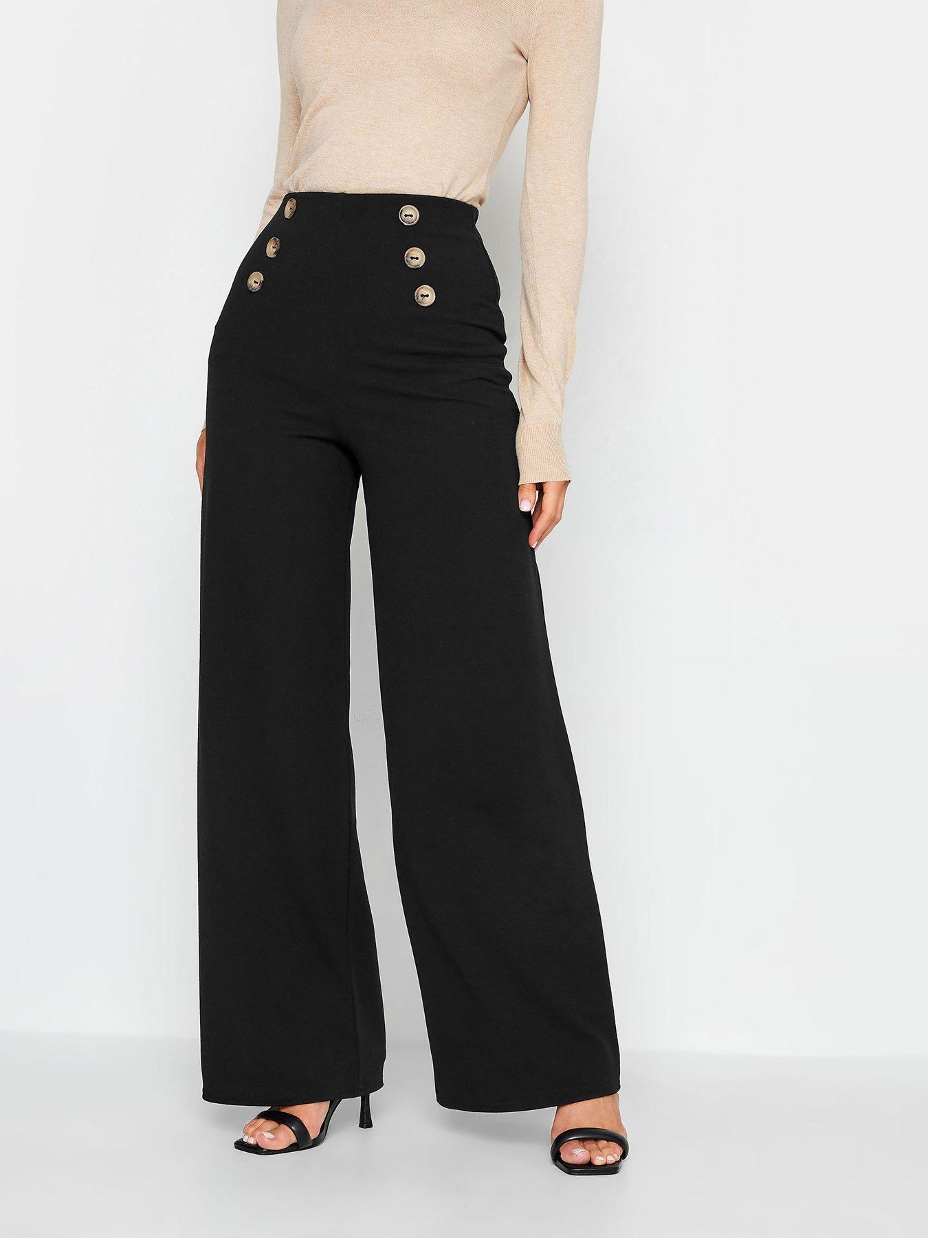 Long Tall Sally Tall Womens Wide Leg Trousers