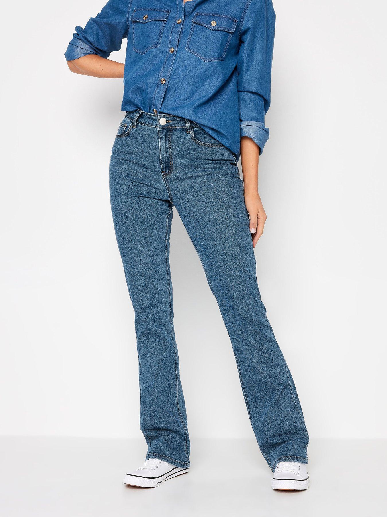 Long Tall Sally Rae Bootcut Jean Mid Wash